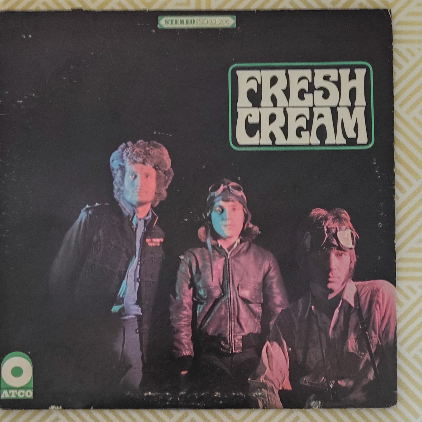 Cream Fresh Cream LP Vinyl 12″ Stereo ATCO Records Rock SD 33-206