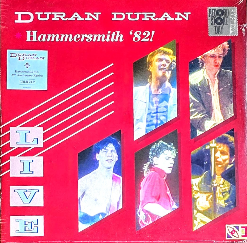 DURAN DURAN – LIVE AT HAMMERSMITH ’82 – GOLD VINYL 2-LP SET ” NEW, SEALED “