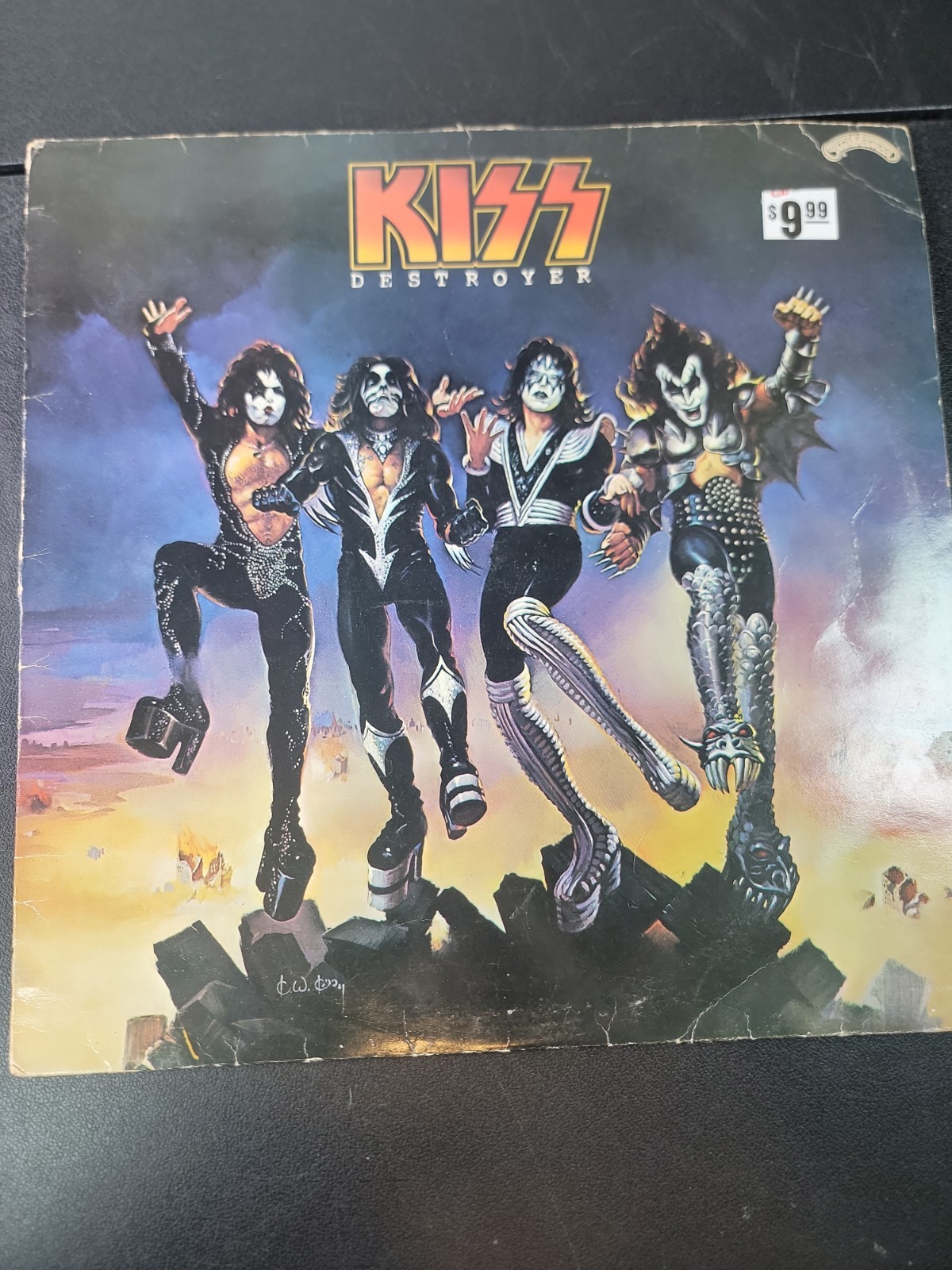 Kiss Destroyer 1976 Vinyl LP Tested