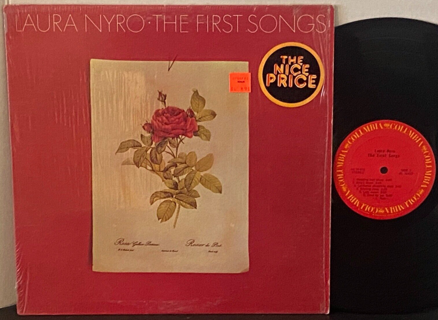 LAURA NYRO The First Songs 1973 COLUMBIA Vocal Jazz Pop LP SHRINK Play Tested