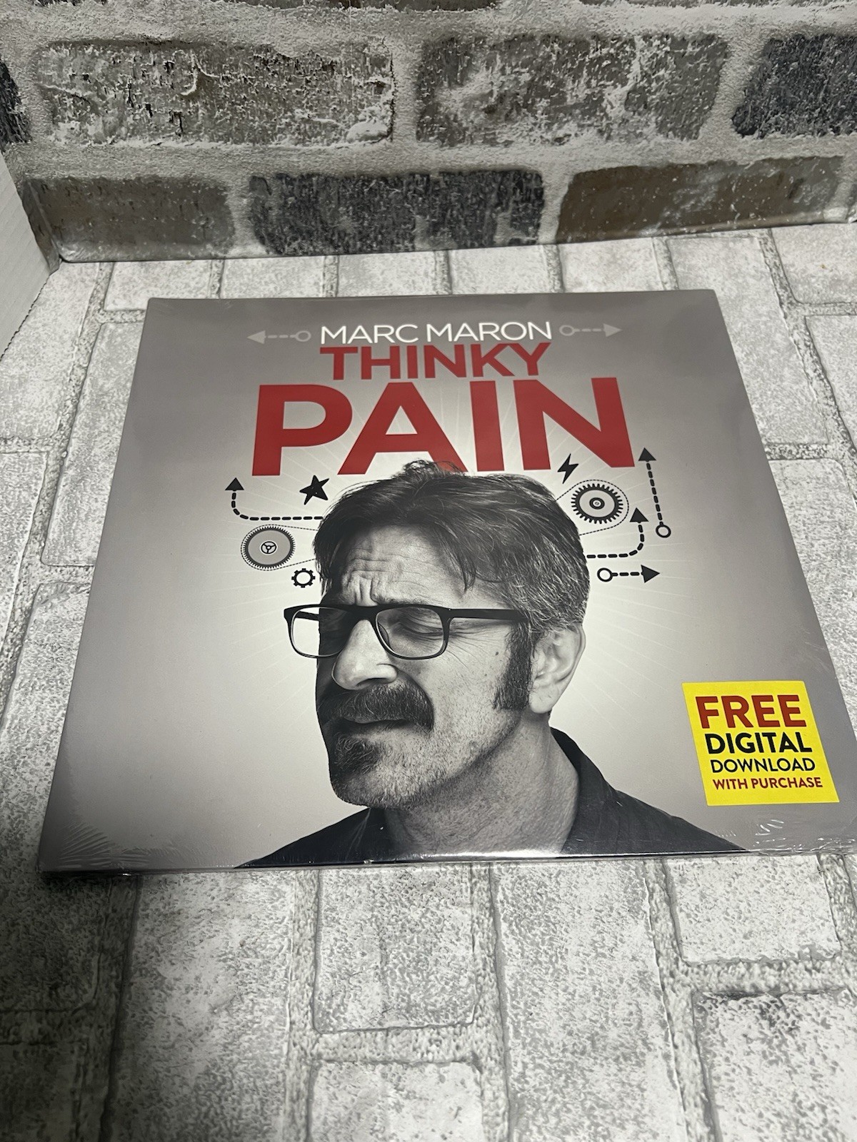Marc Maron – Thinky Pain vinyl 2xLP record Rare and Out of Print comedy