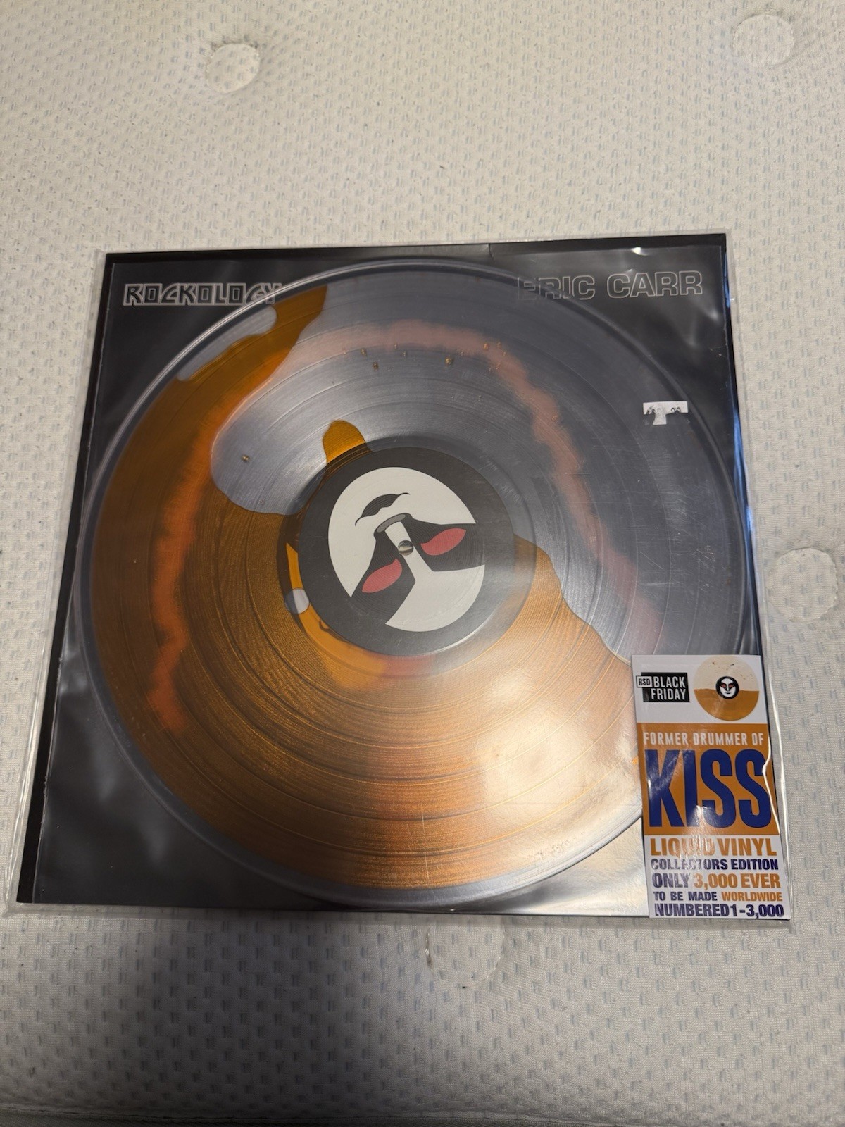 KISS RSD 2025 Liquid Filled Hand Numbered Lot Of 2 Orange And Blue Eric Carr