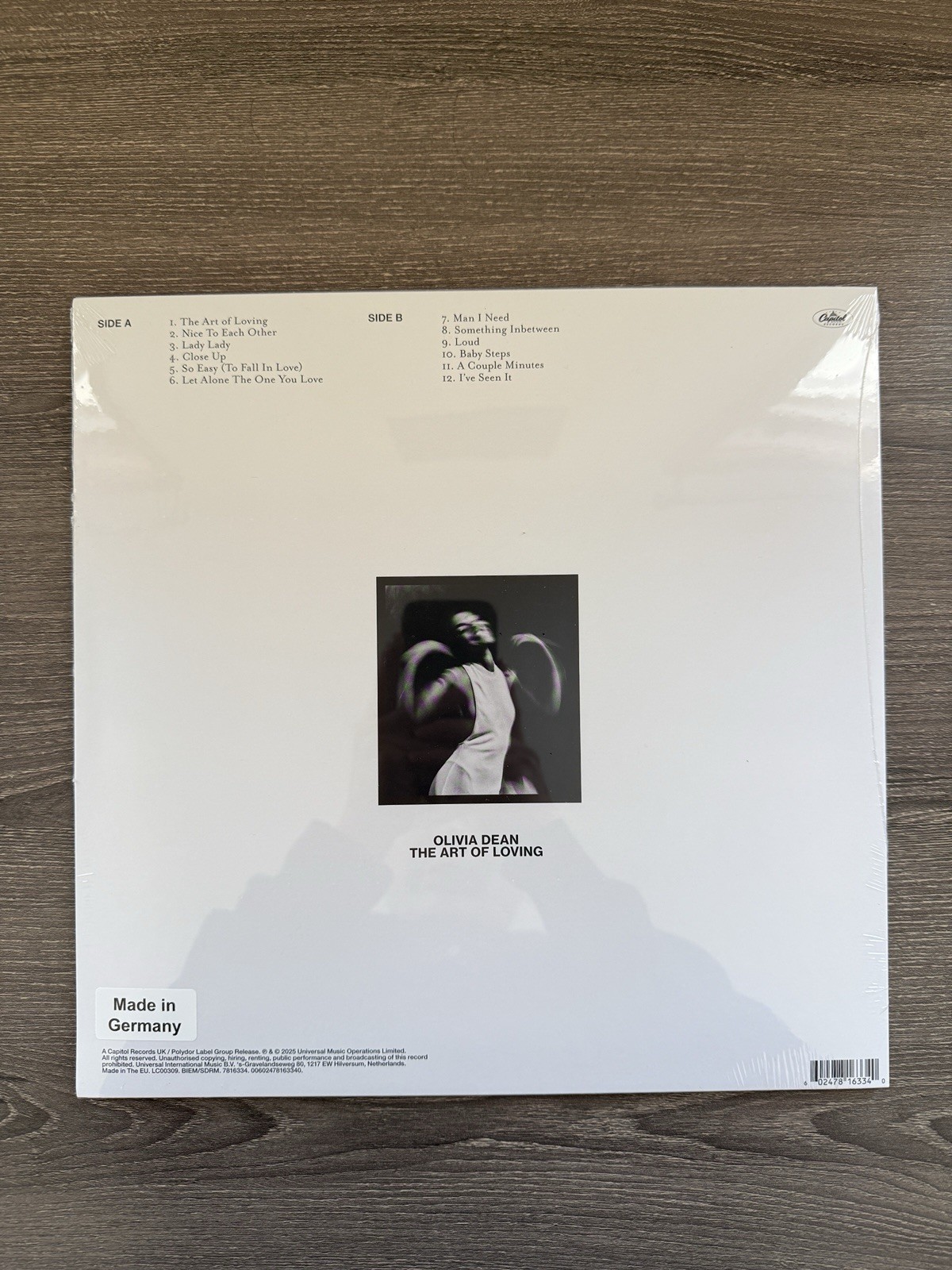Olivia Dean The Art Of Loving Store Exclusive Deep Red Vinyl LP