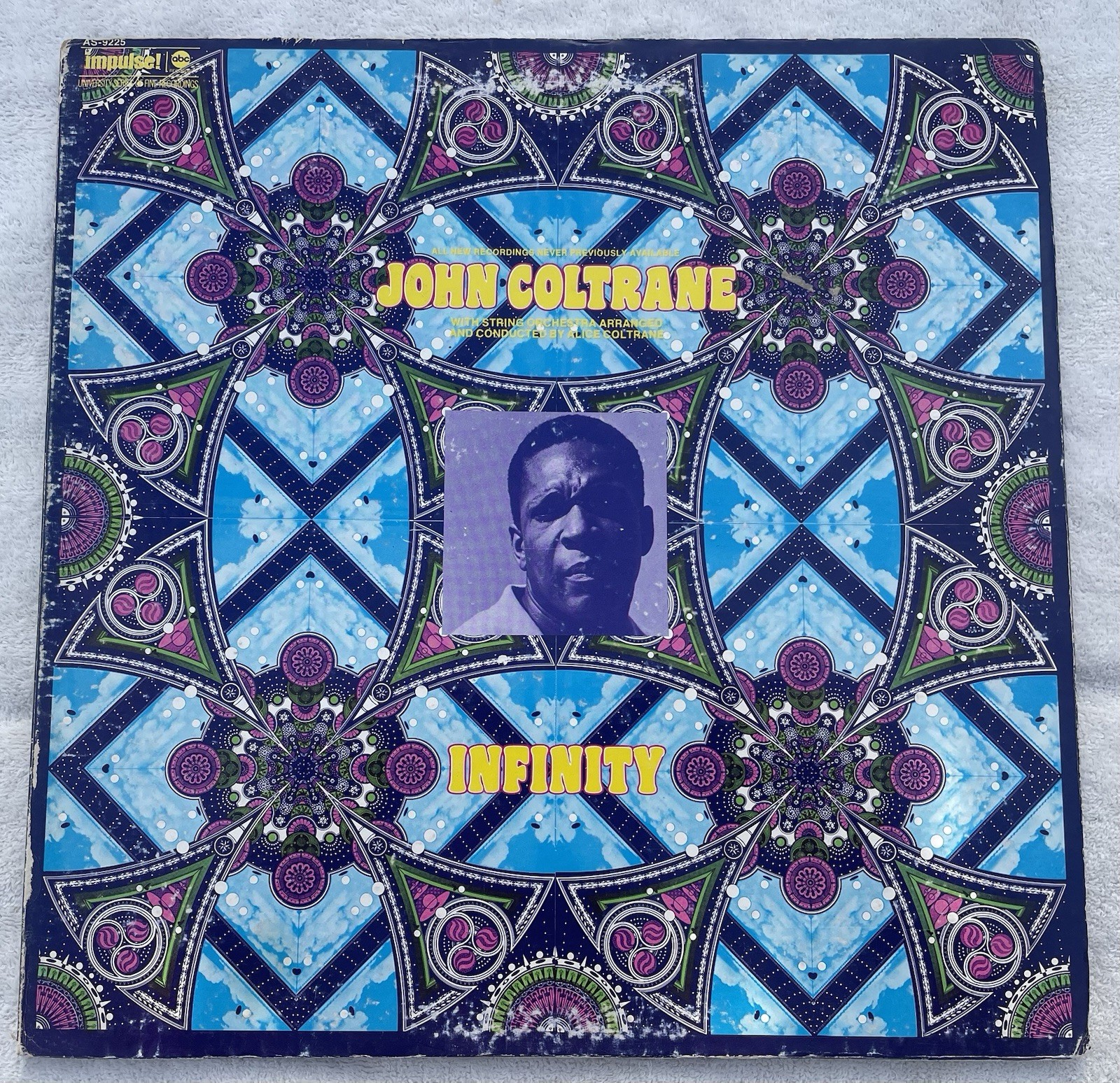 JOHN COLTRANE Infinity IMPULSE AS 9225 DJ WLP Promotional 1972