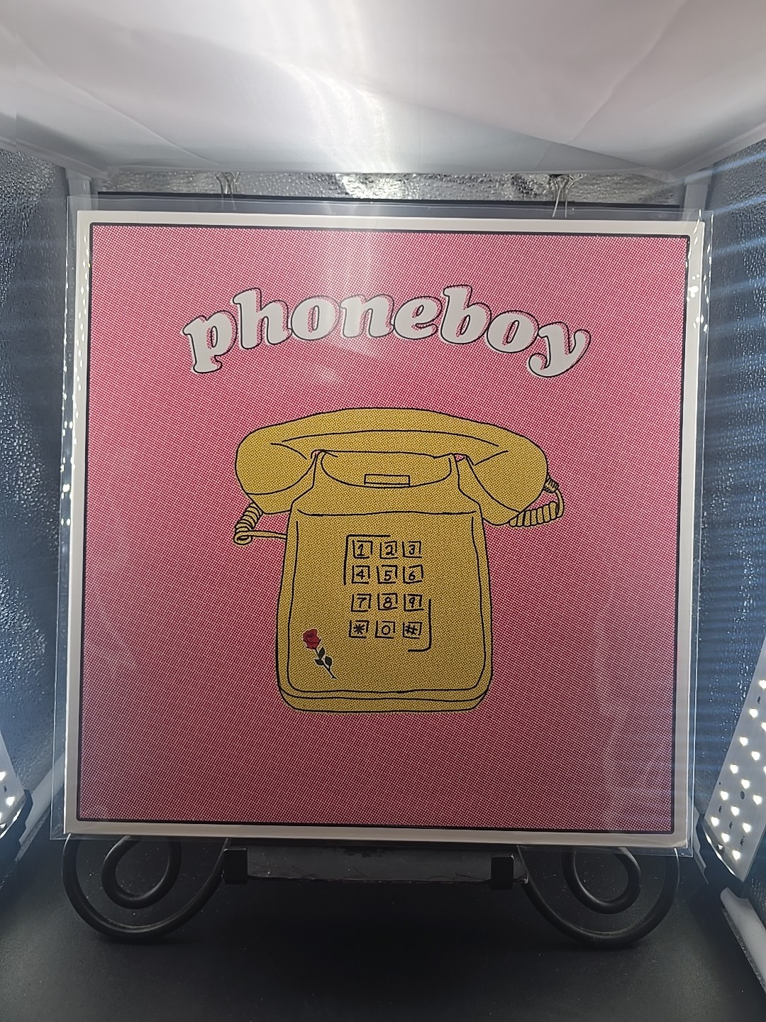 RARE! PHONEBOY 2021 LP Hot Pink DCR-007 Diamond City Records NEAR MINT 1/500