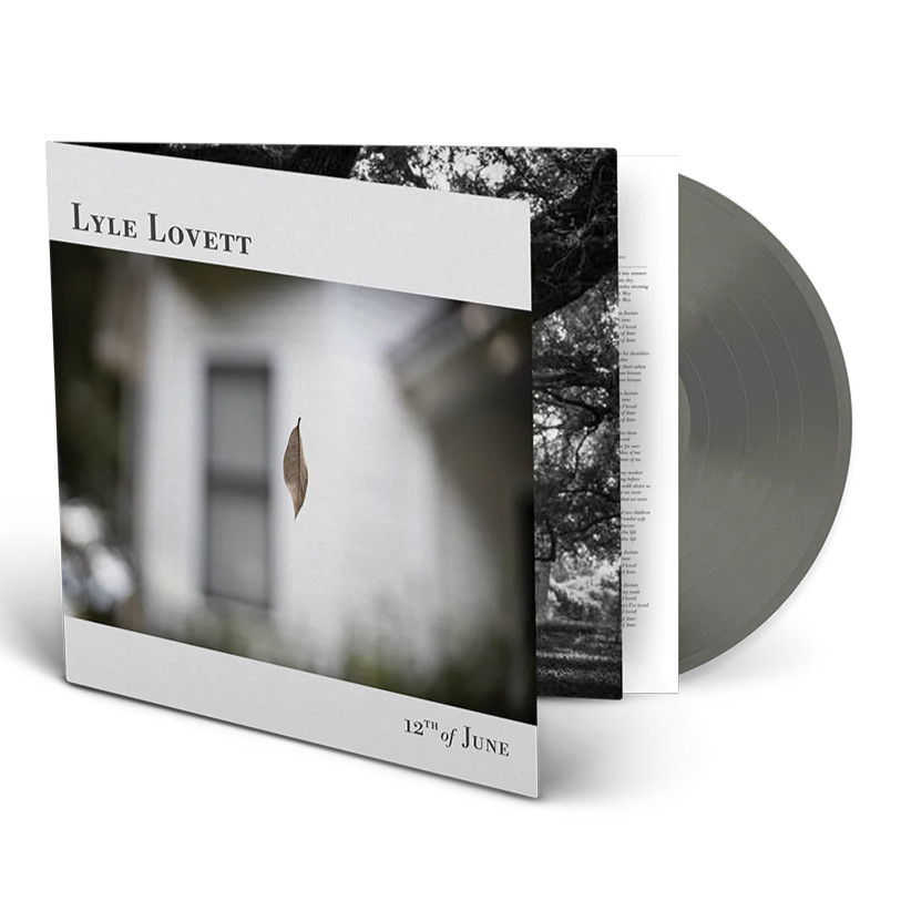 Lyle Lovett – 12th Of June (Ltd Black Ice VINYL) – COUNTRY *NEW/COLOR*