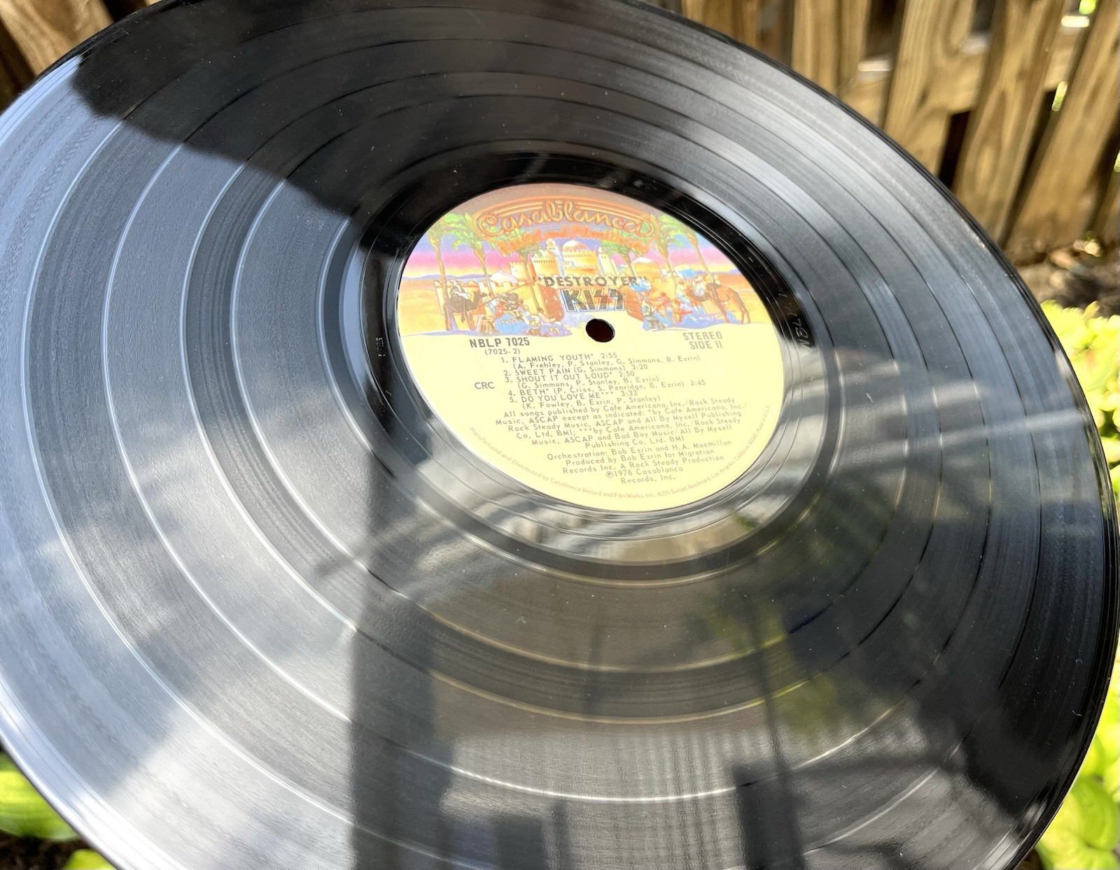 Kiss Destroyer Vinyl Record Album LP 1976 Repress EX NICE
