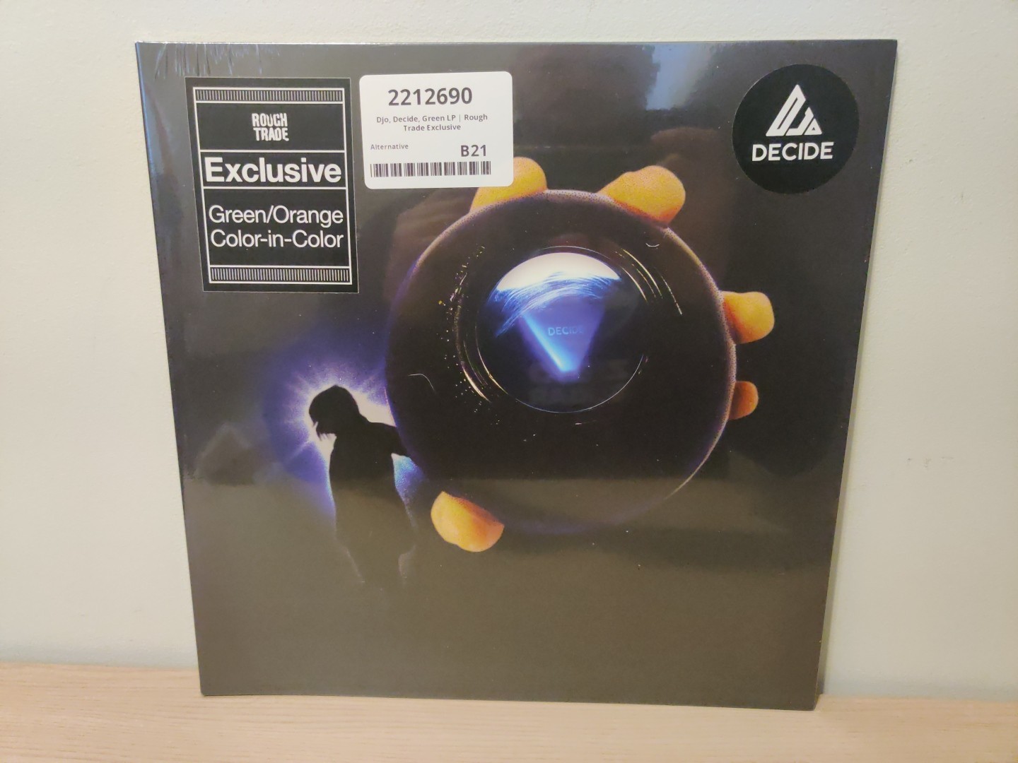 Djo Decide Green/Orange Color in Color Rough Trade Exclusive Vinyl LP