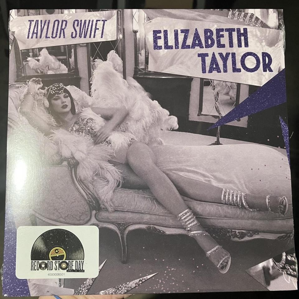 Taylor Swift Elizabeth Taylor 7” Purple Glitter Cry My Eyes RSD 2026