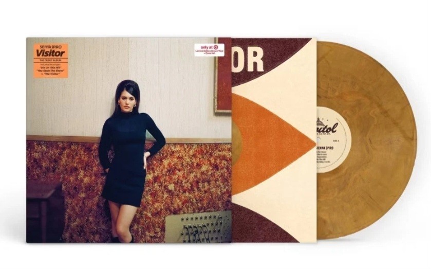 Sienna Spiro – Visitor Limited Edition Brown Color Vinyl LP + Alt Cover