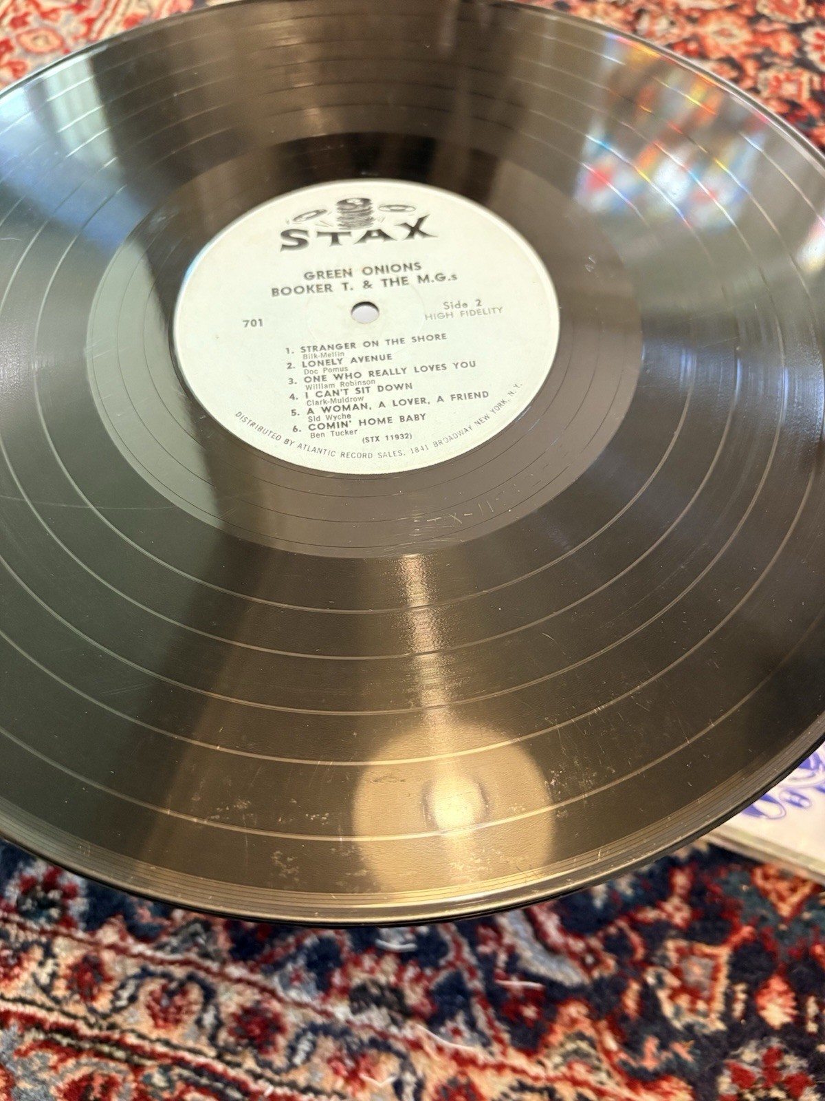 Booker T, MG’s; Green Onions; OG, First MONO press; Nice copy, Rare Instrumental