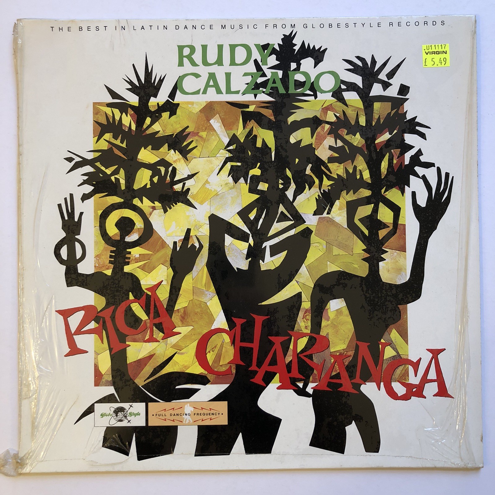 Rudy Calzado, Rica Charanga, Vinyl LP, Globestyle 1987, EX/EX, ORB 025 1st Press