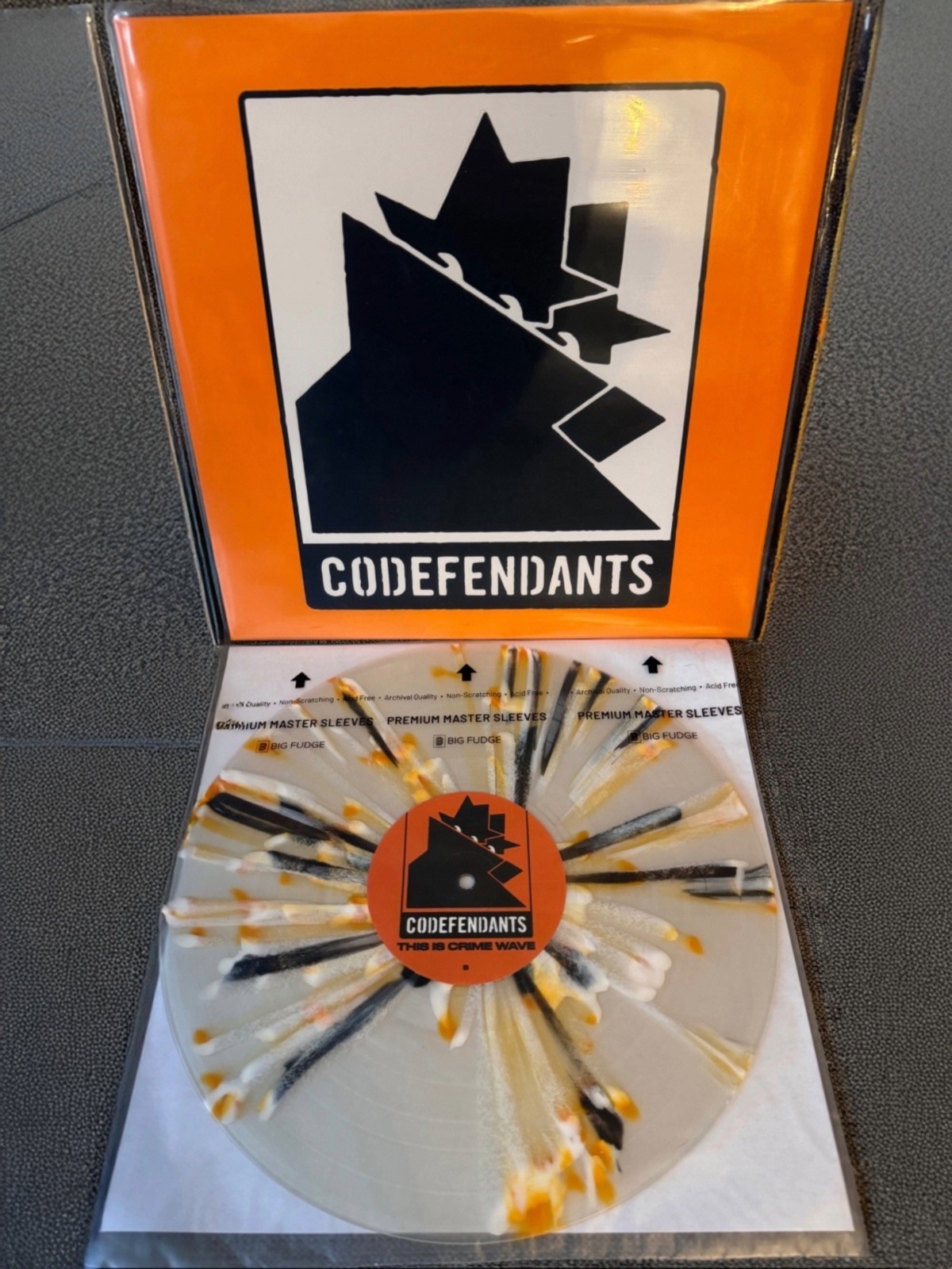Codefendants This is Crime Wave Briefcase Variant Rare Vinyl NOFX FatWreck /150