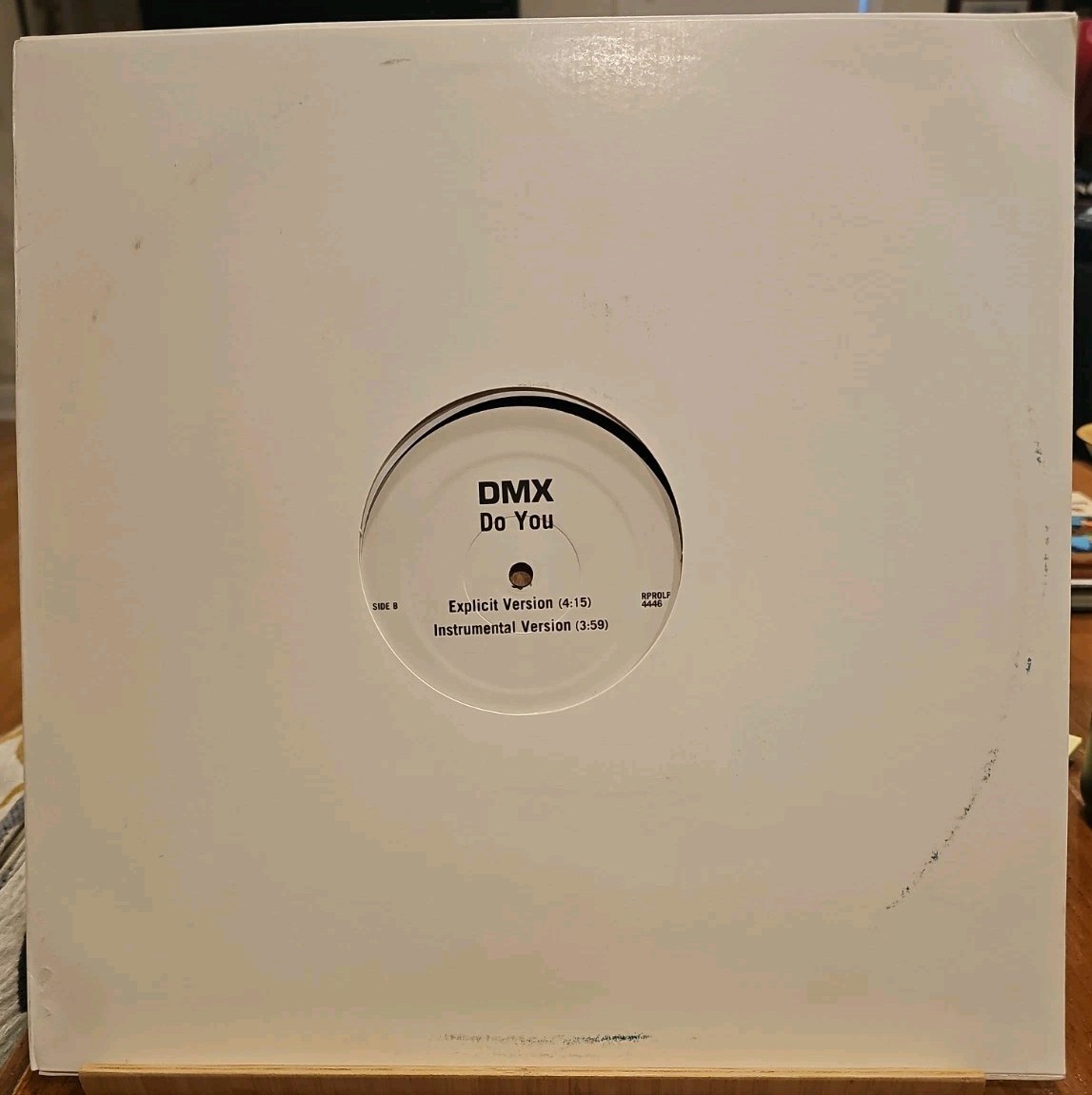 DMX – Do You – 1997 RARE 12″ WHITE LABLE PROMO Vinyl Record Hip Hop – EX