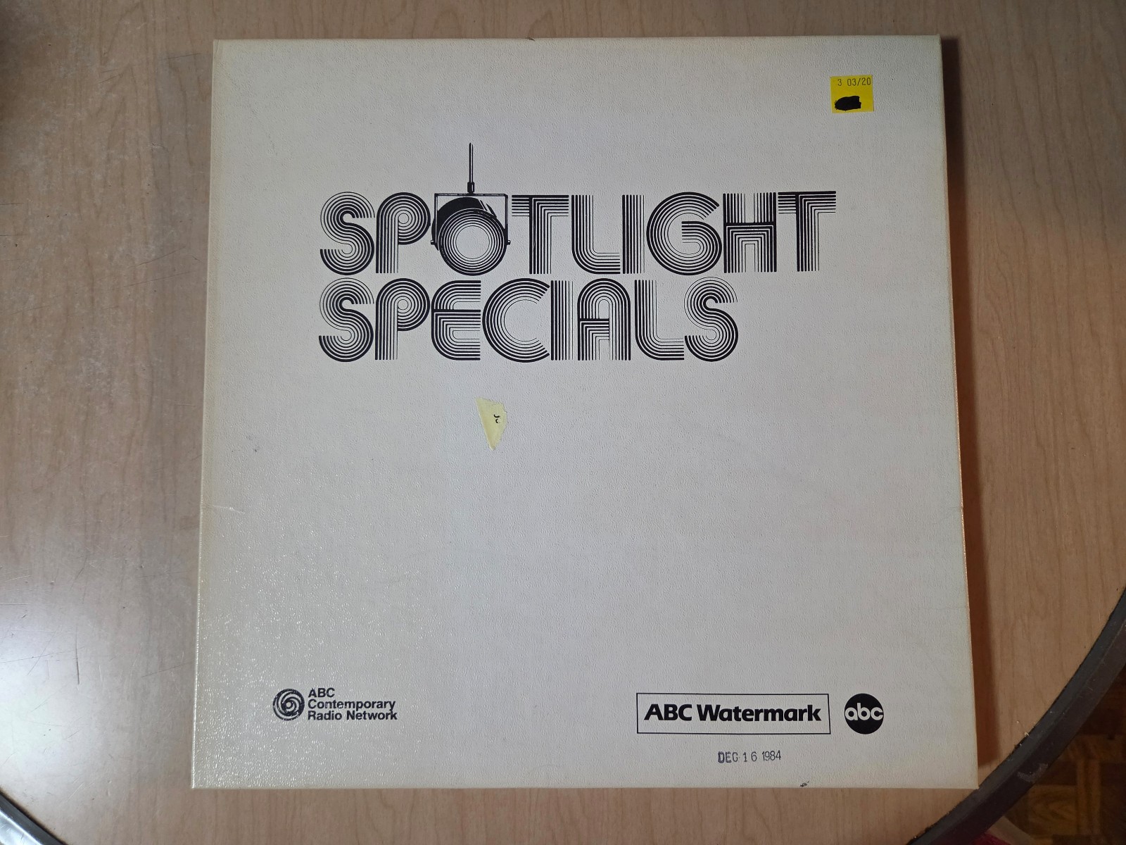 Steve Perry (Journey) ABC Watermark Spotlight Specials 2 LP Radio Promo Box