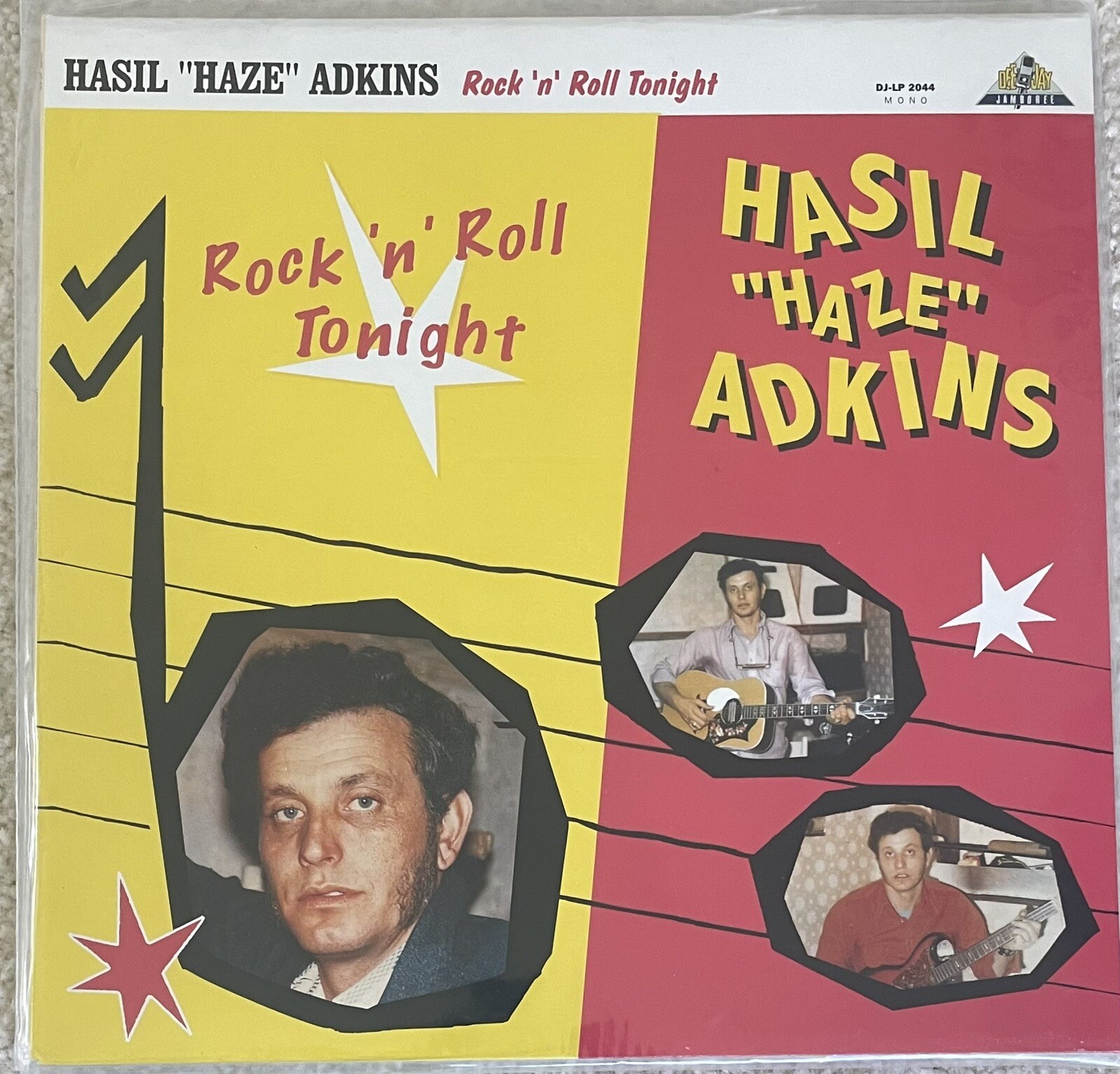 HASIL ADKINS Rock ‘N Roll Tonight LP Psychobilly cramps Rockabilly Flat Duo Jets
