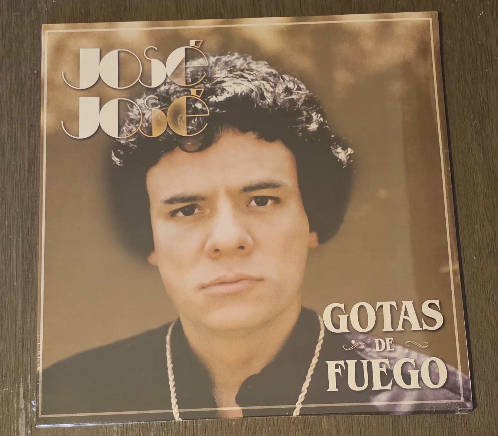 JOSE JOSE – GOTAS DE FUEGO – 2026 MEXICAN LP ALBUM FACTORY SEALED COLOR WAX