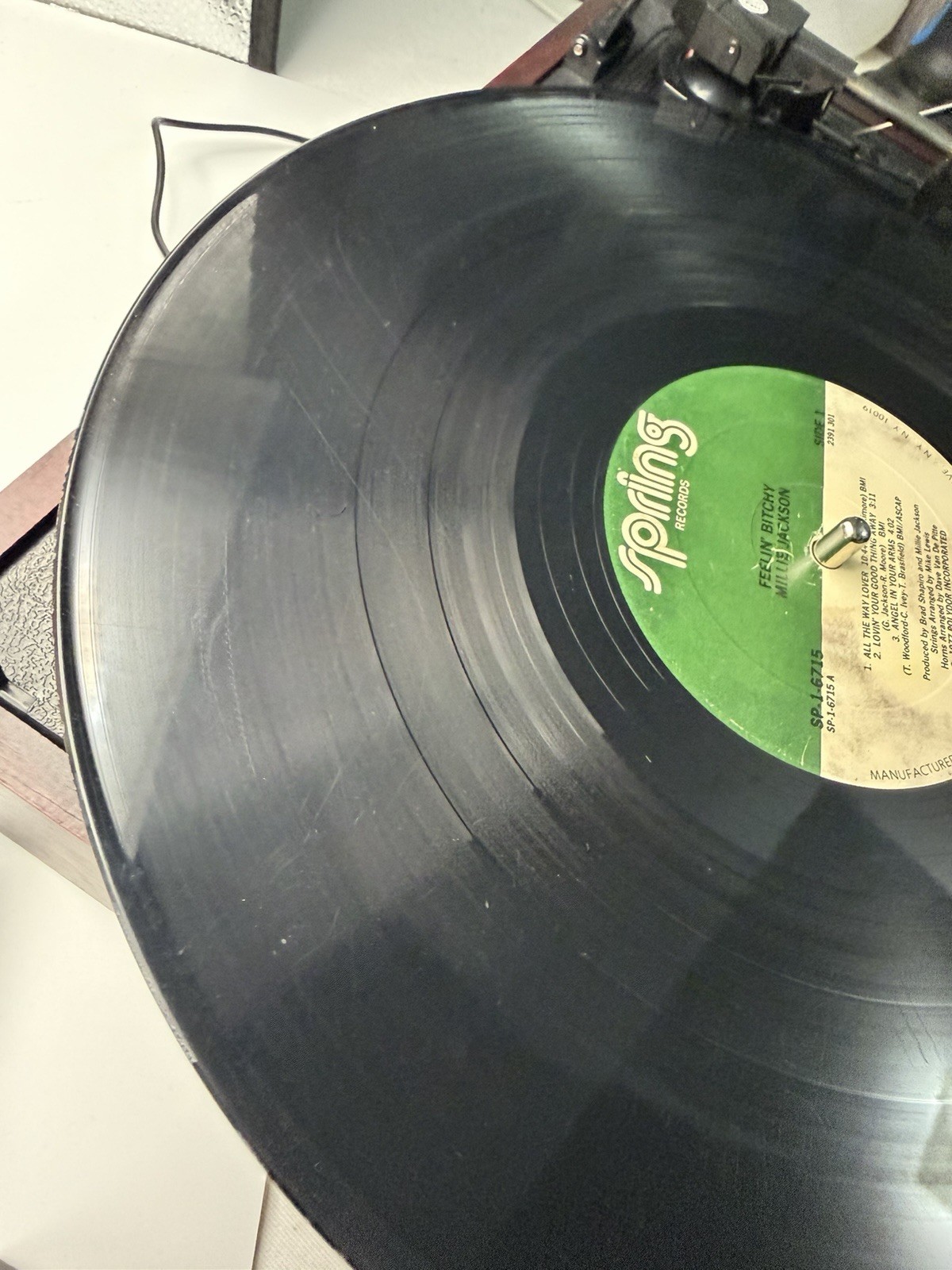Millie Jackson Feelin Bitchy Spring SP-1-6715 (VG) | AUDIO SAMPLE IN PHOTOS!!
