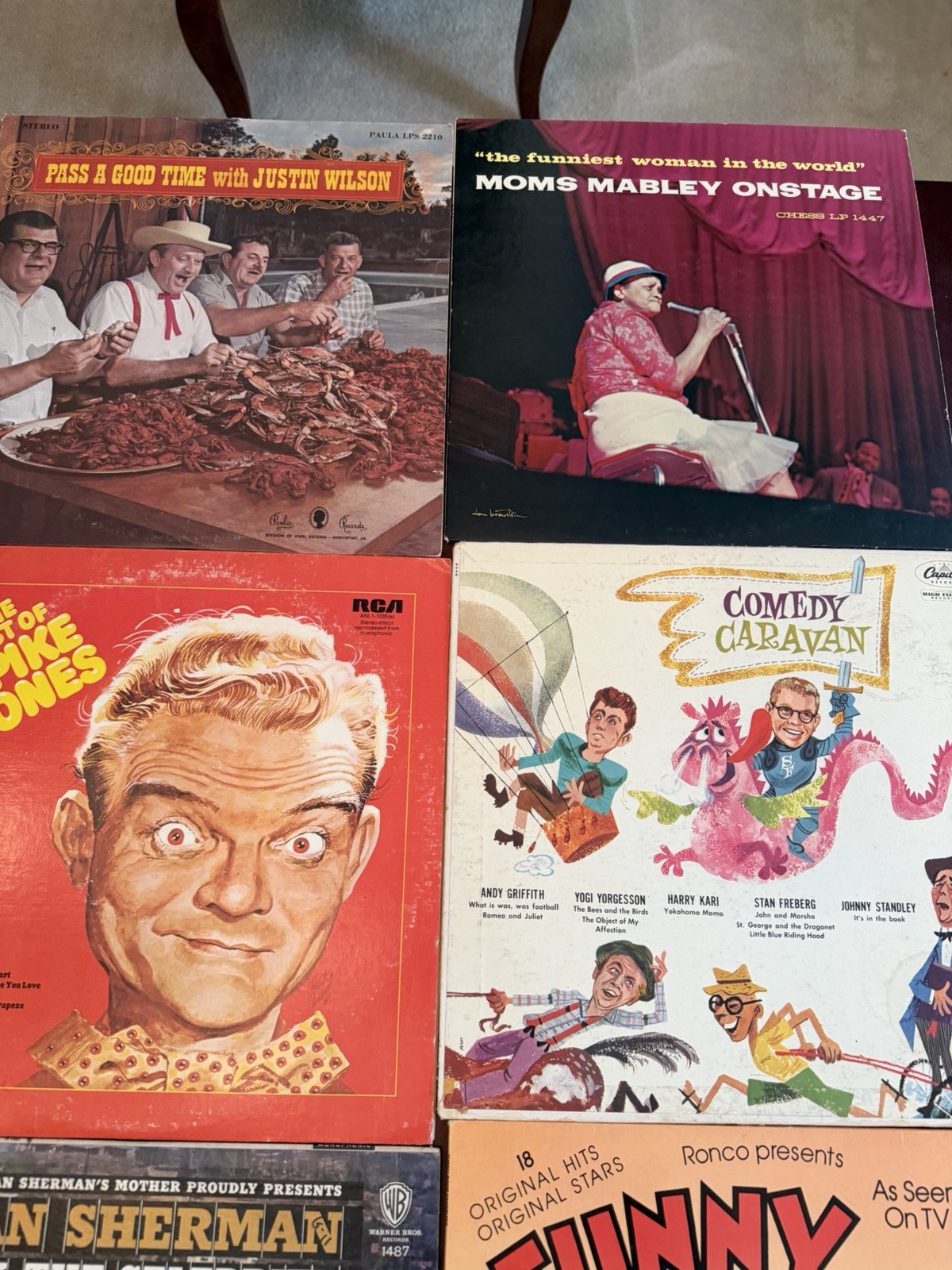 20 Comedy LP Vinyl Record Lot George Carlin Smothers Brothers Bob & Doug More
