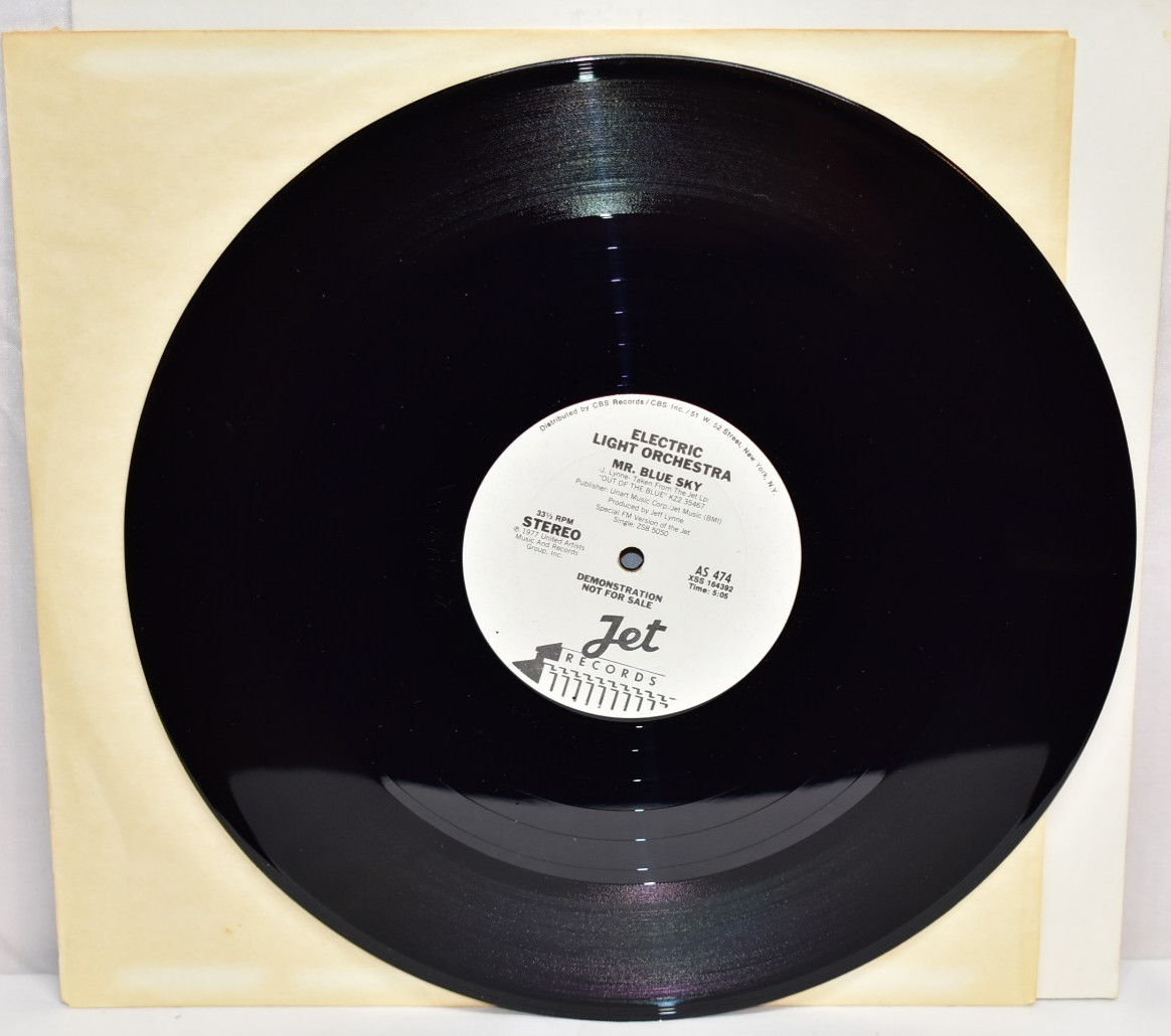 Electric Light Orchestra -Mr. Blue Sky (1977 Promo) 12″ Vinyl Single