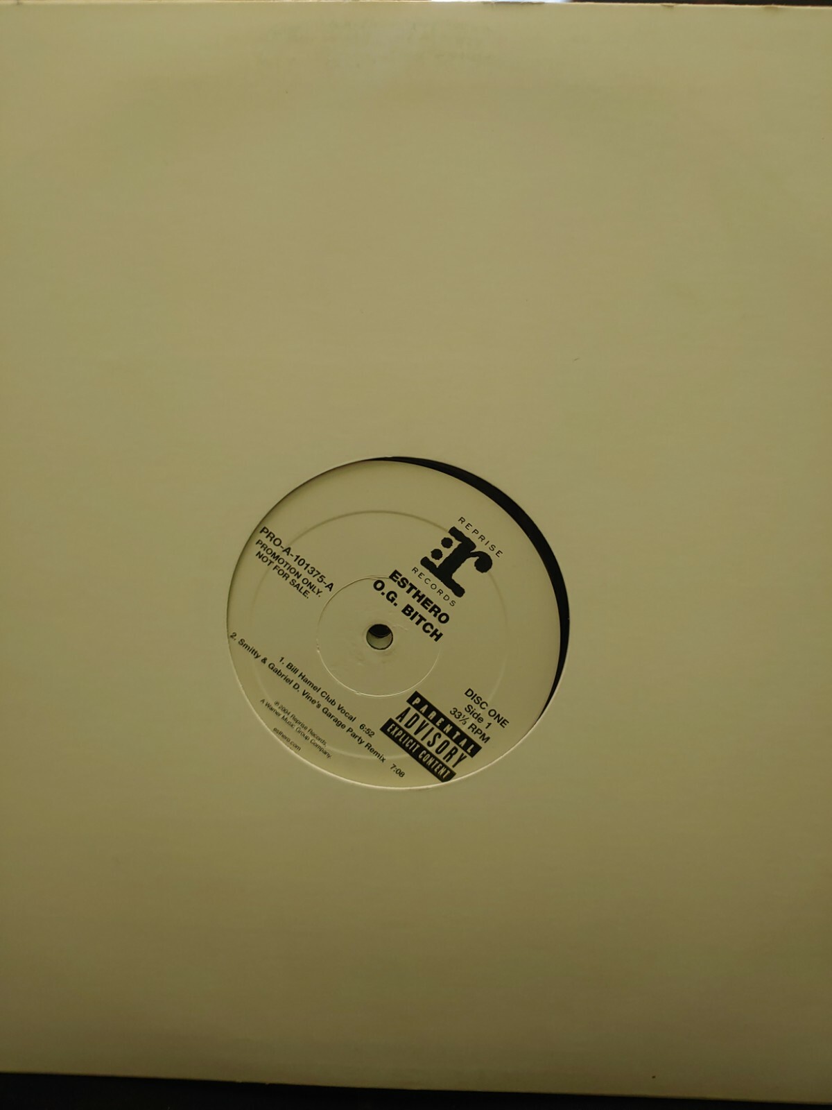 ESTHERO O.G. BITCH 12″ MAXI-SINGLE 2 LP RARE OOP LIKE NEW