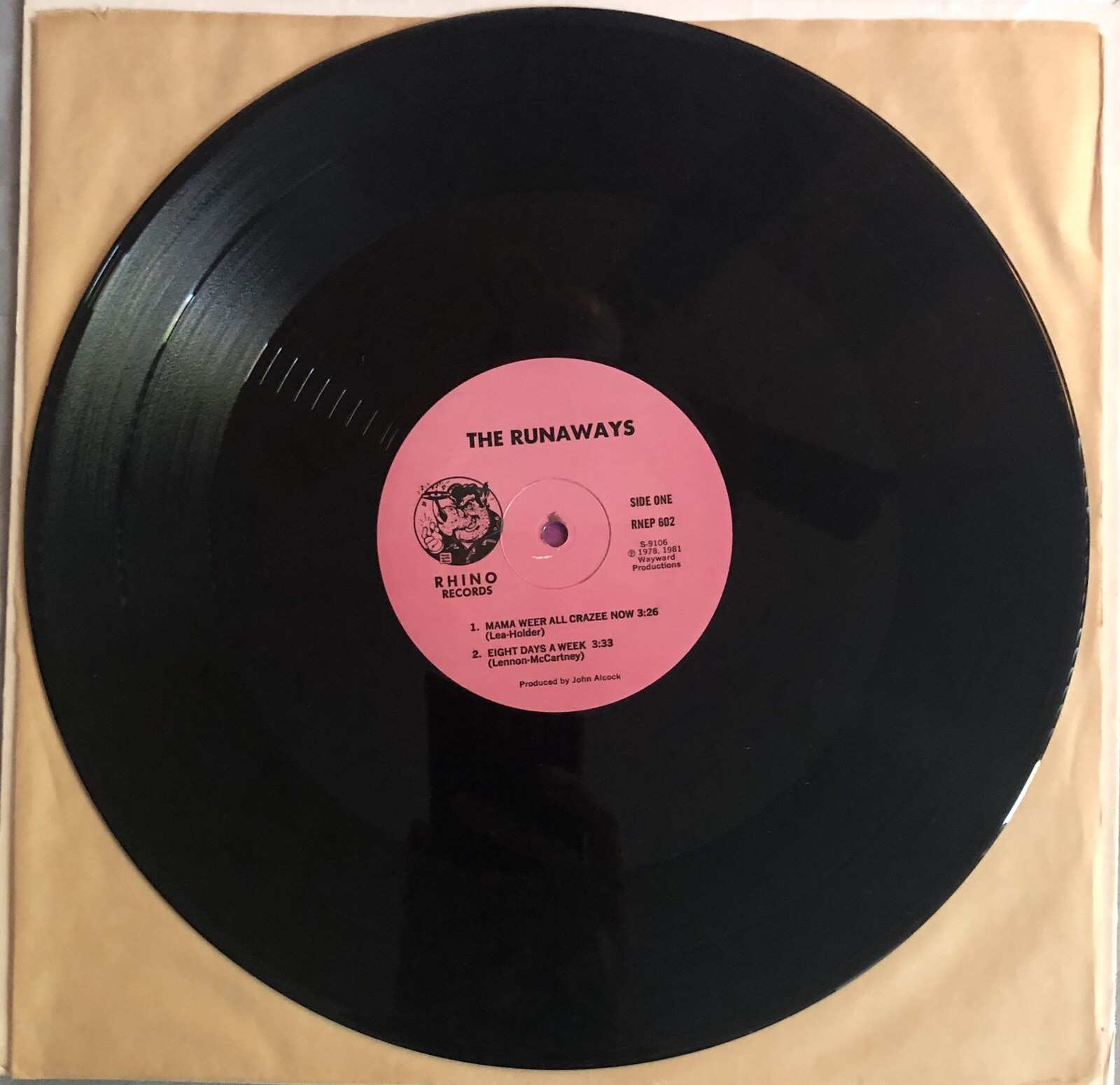 Runaways mini LP Mama Weer All Crazee Now Lita Ford Joan Jett Cherie Riot Girl