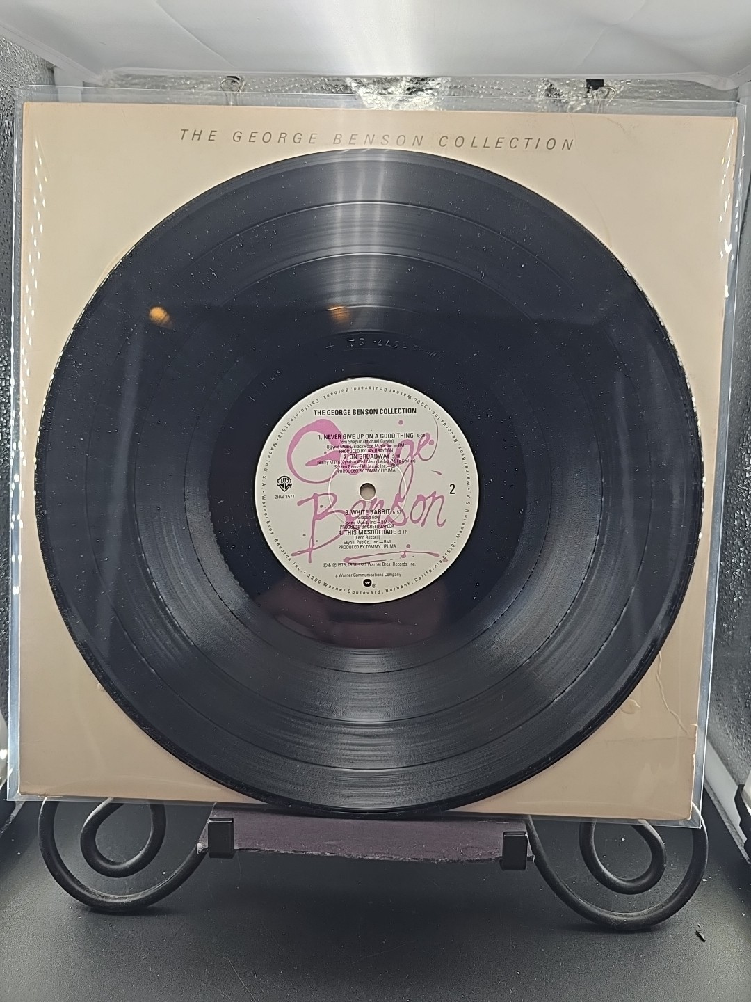 George Benson Collection 2LP 1981 WB 2HW 3577 Allied Press PHOTO BOOK VG/VG+