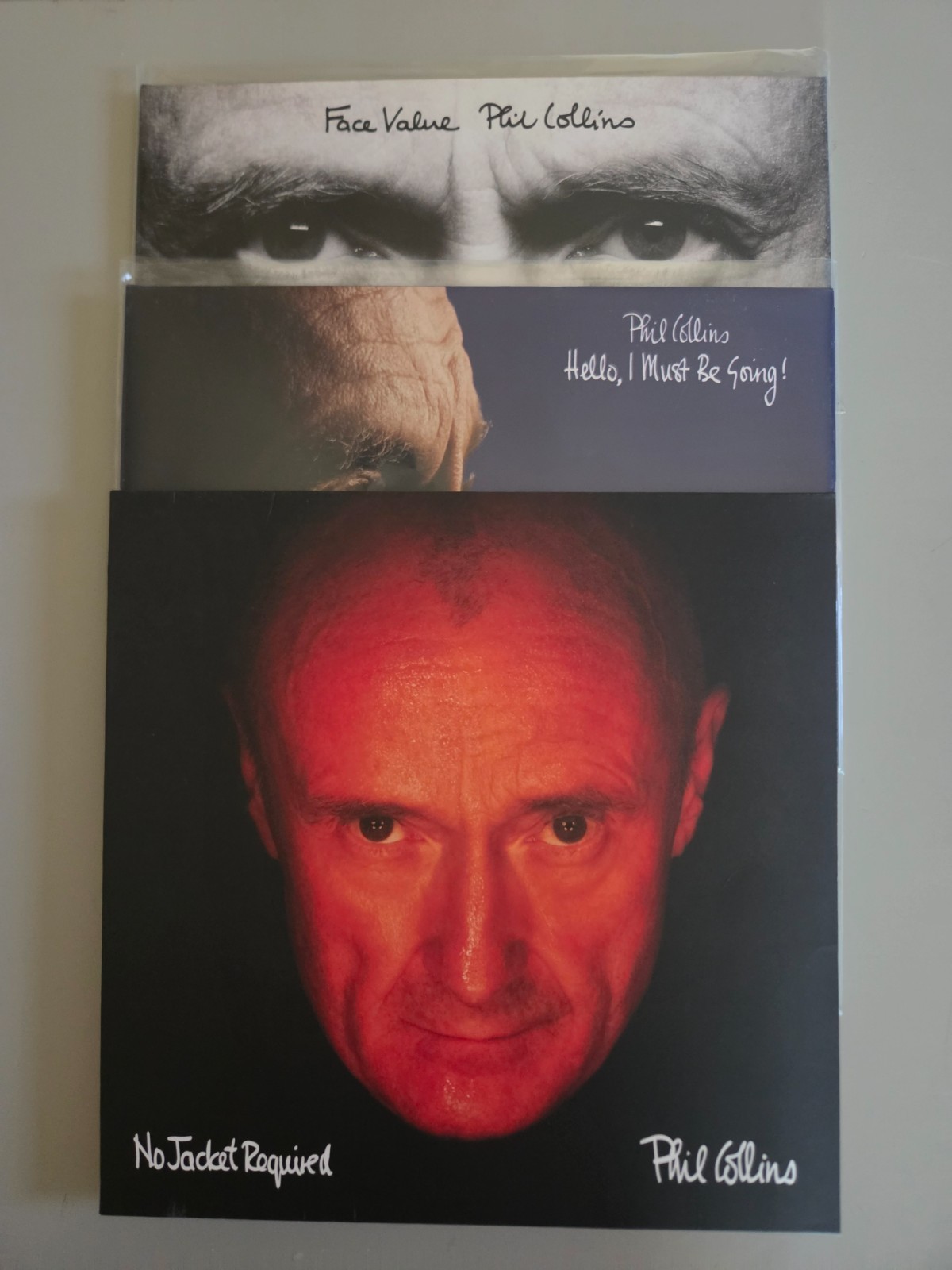 Phil Collins 3 Album Lot Reissue Remastered Heavy Vinyl Used VPI 3-Step Cleaned