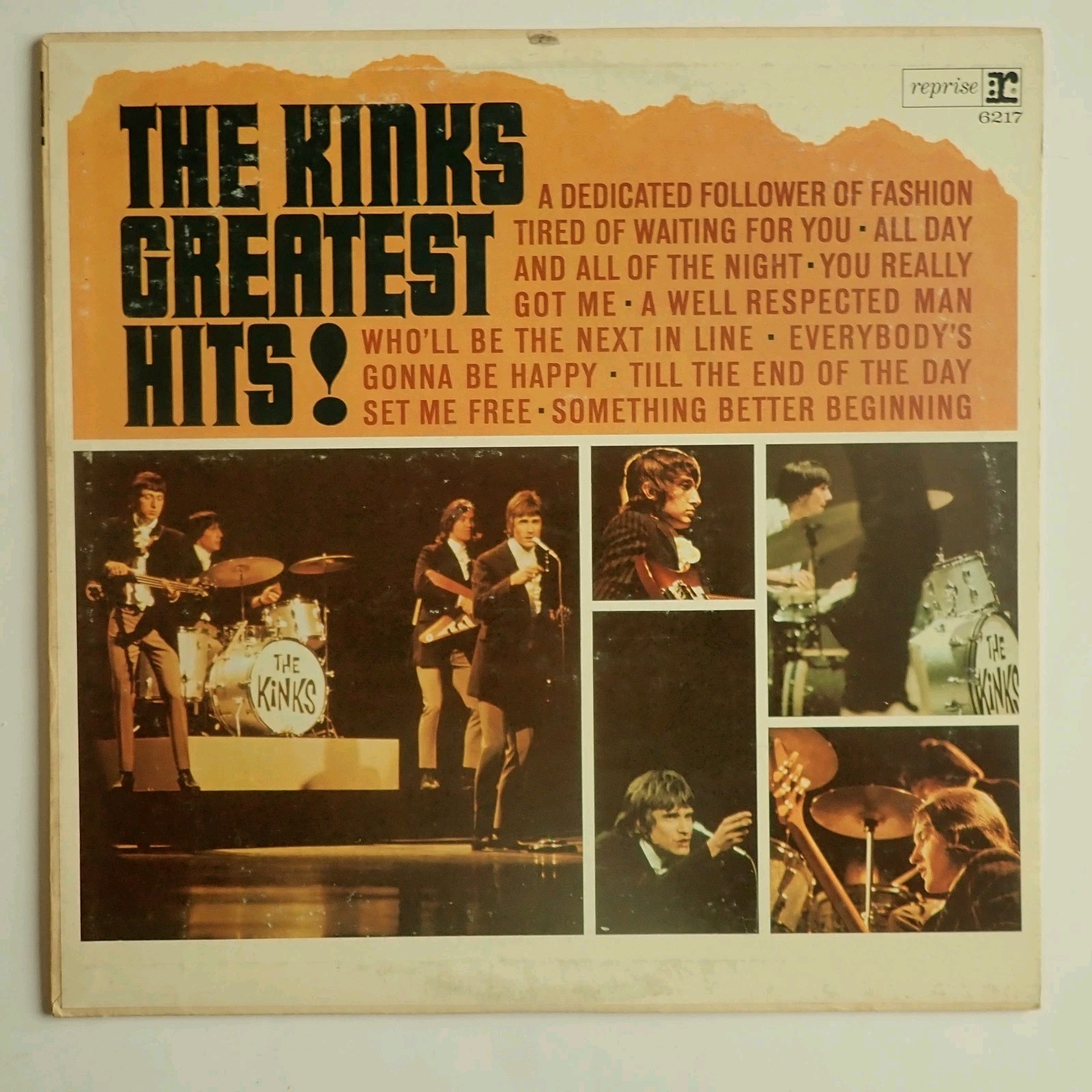 The Kinks Greatest Hits Reprise R-6217 Mono 1966 1st Press At Pye Records Rare