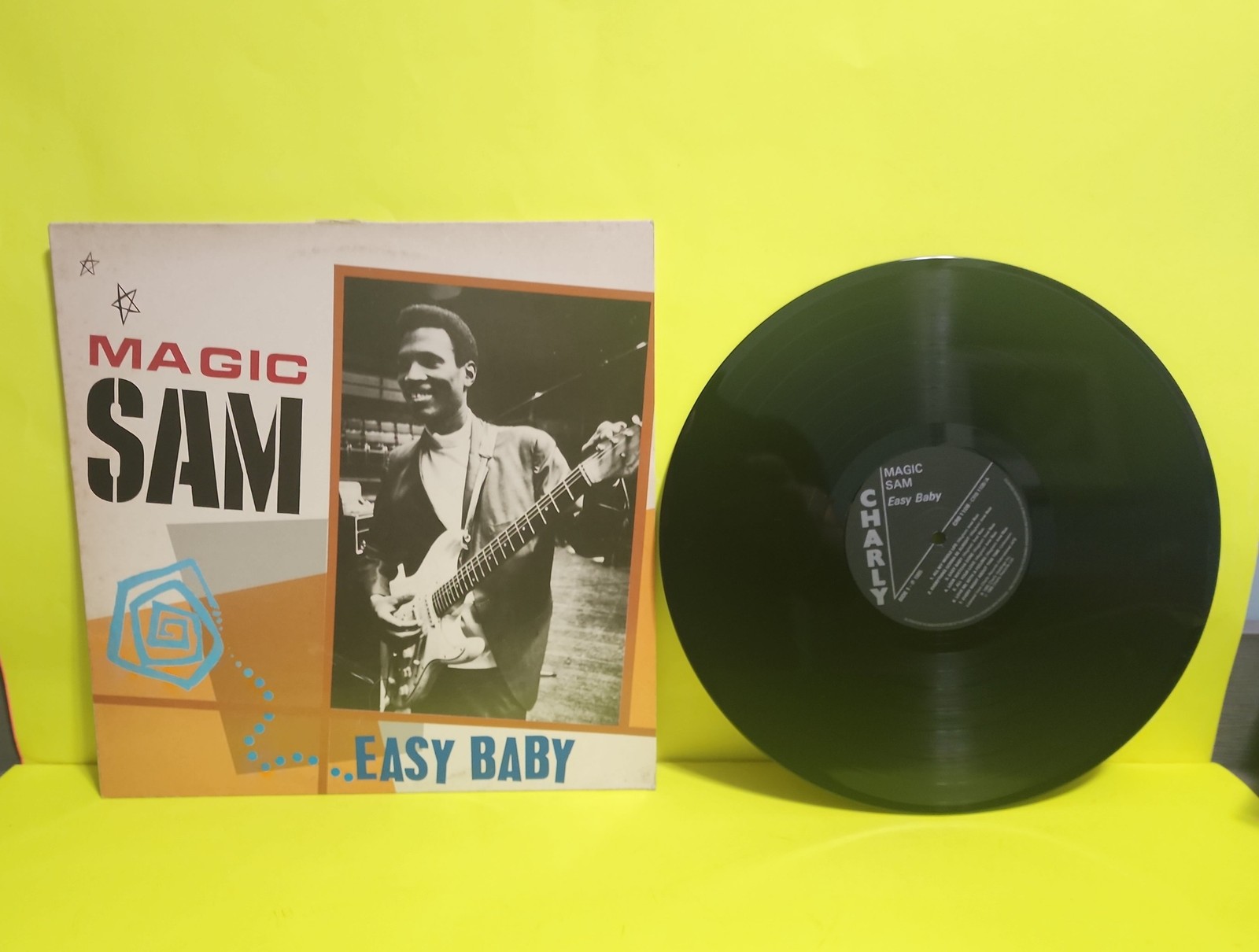 Magic Sam – Easy Baby – 1985 – CBR 1108 Used – VG++ – Vinyl