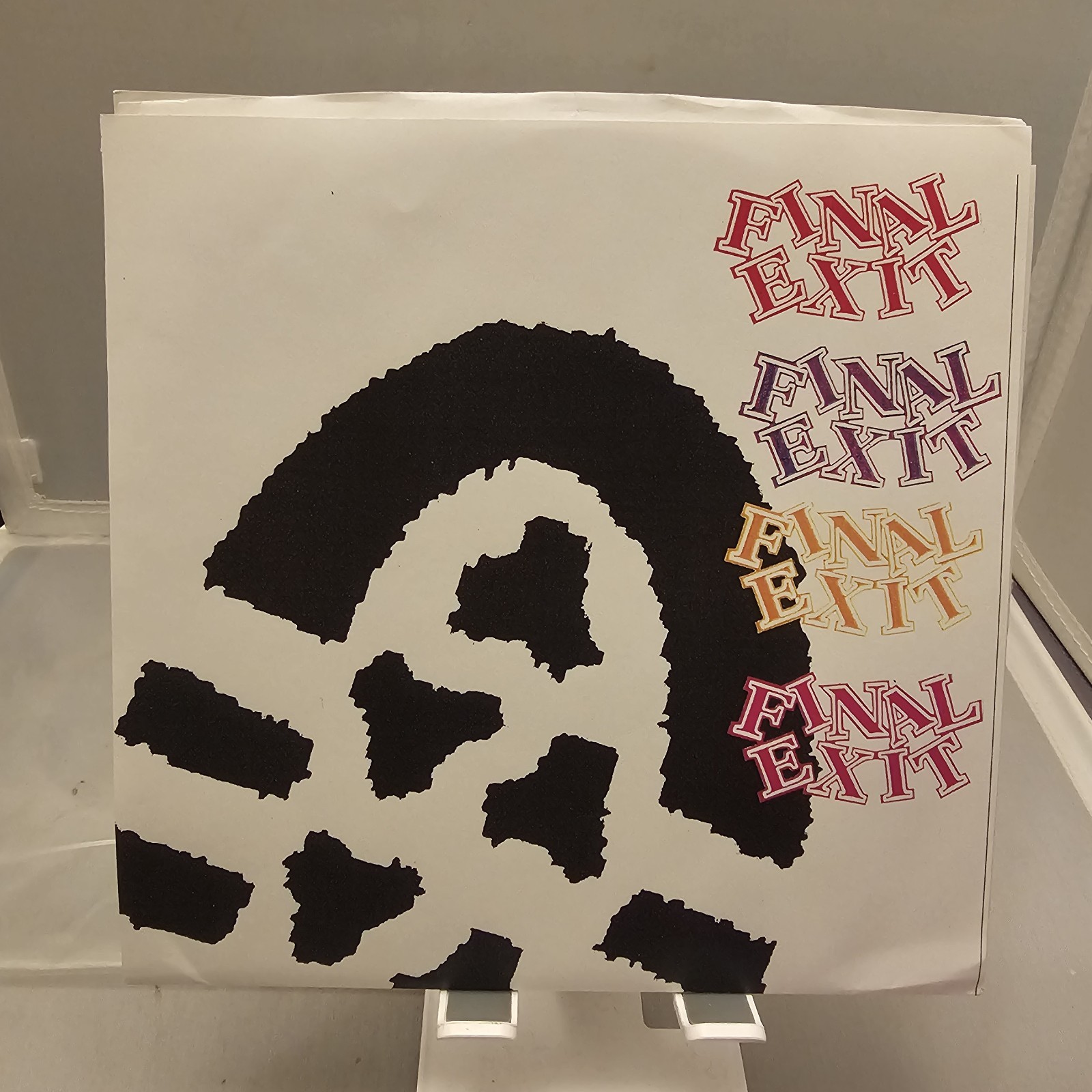 GONKULATOR FINAL EXIT SPLIT 7″ RARE BLUE VINYL BLACK METAL NOISE GRINDCORE
