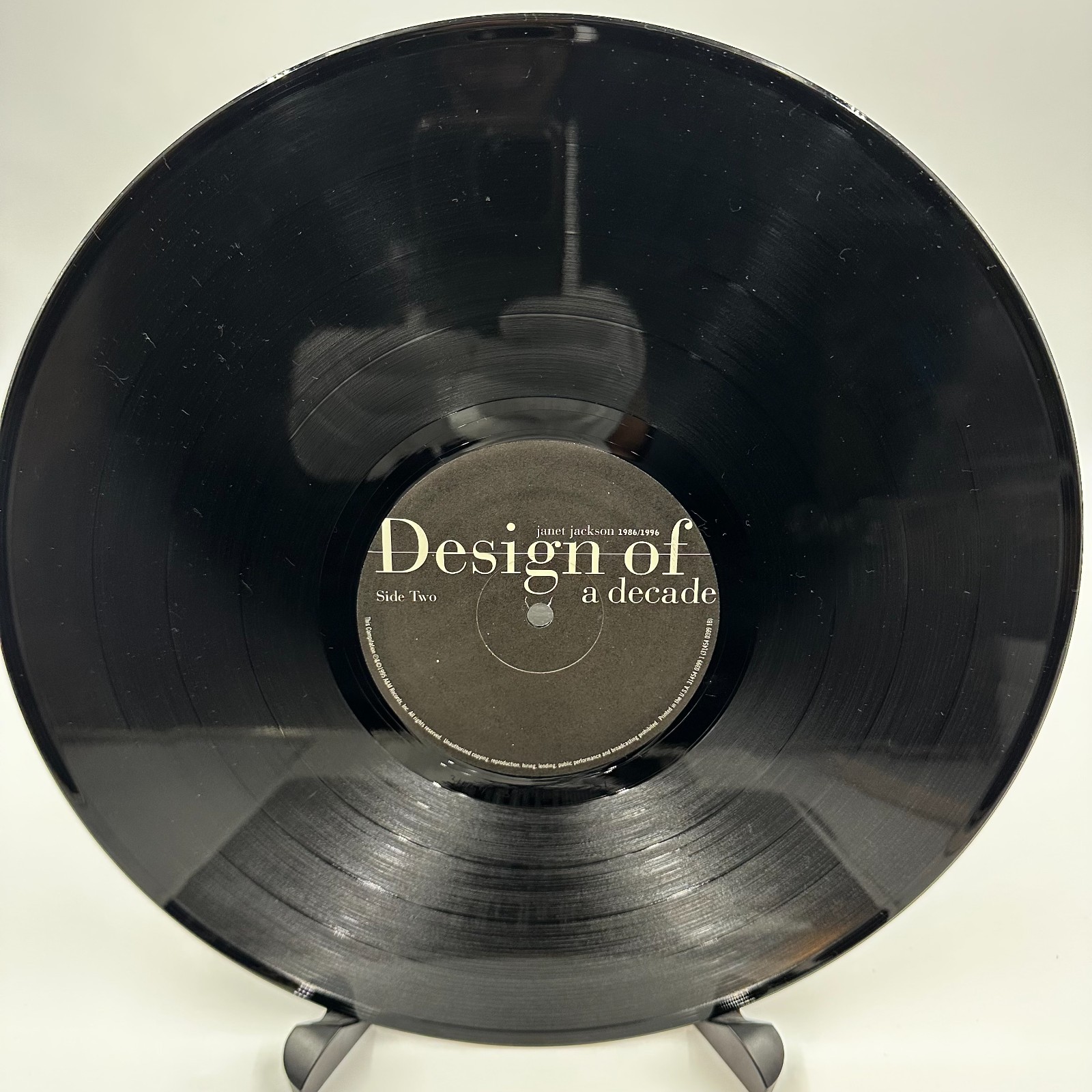 [Good Condition] Janet Jackson / Design Of A Decade 1986 -1996 Original 1996 US