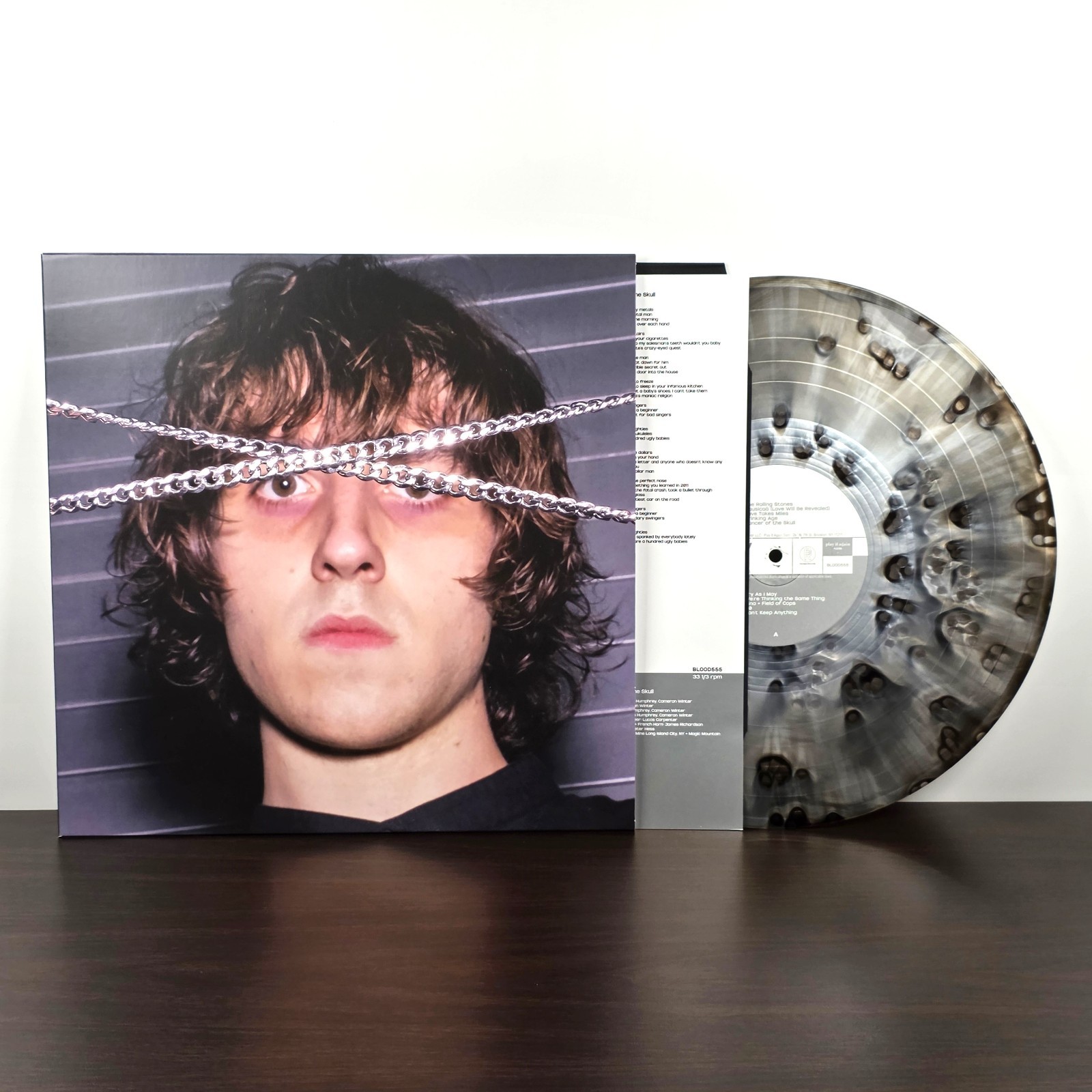 CAMERON WINTER Heavy Metal NUMBERED Blood Records 1000 BLACK ICE SPLATTER Vinyl