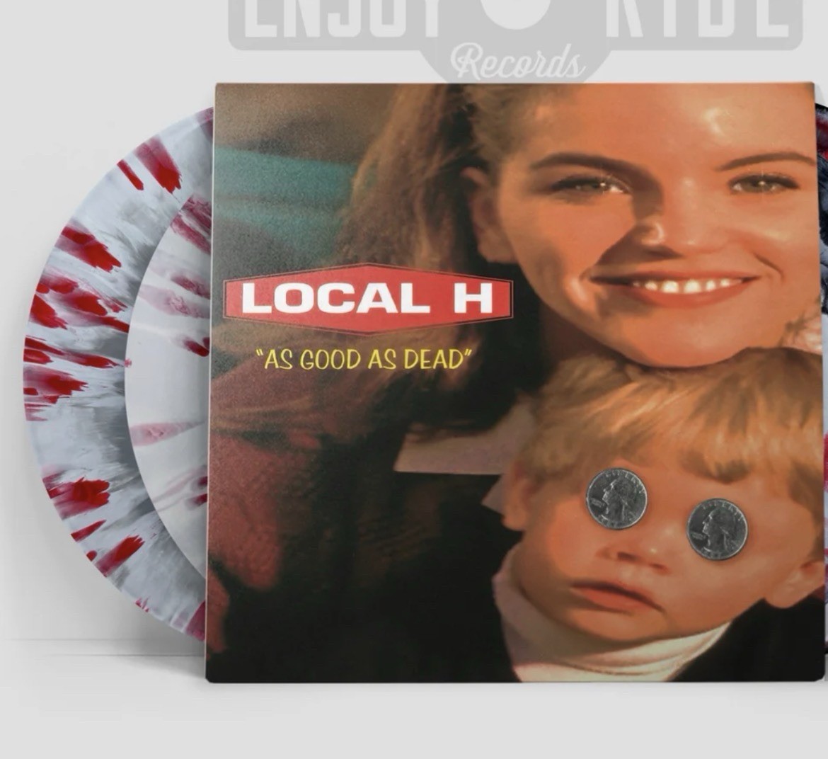 Local H As Good As Dead vinyl Splatter color record Sealed enjoy the ride press