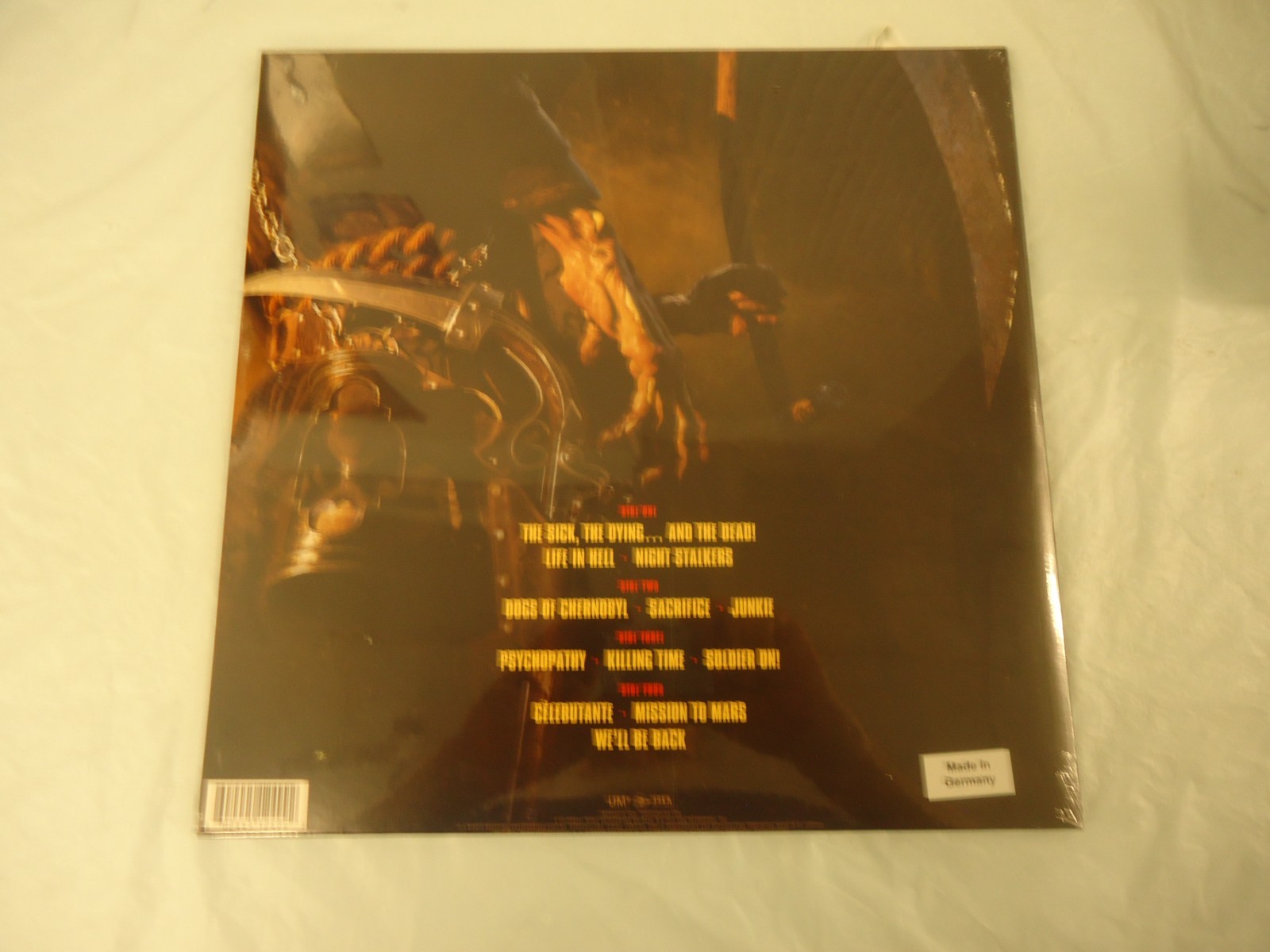 Megadeth The Sick, the Dying and the Dead! LP (2022) NEW Shrink Wrap Tear