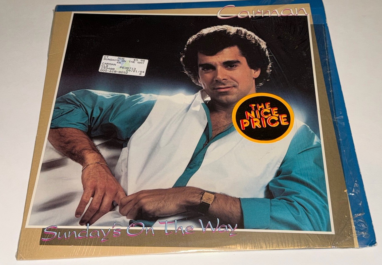 Carman Sunday’s On The Way Priority Records 12″ Vinyl LP 33 RPM 1983 153