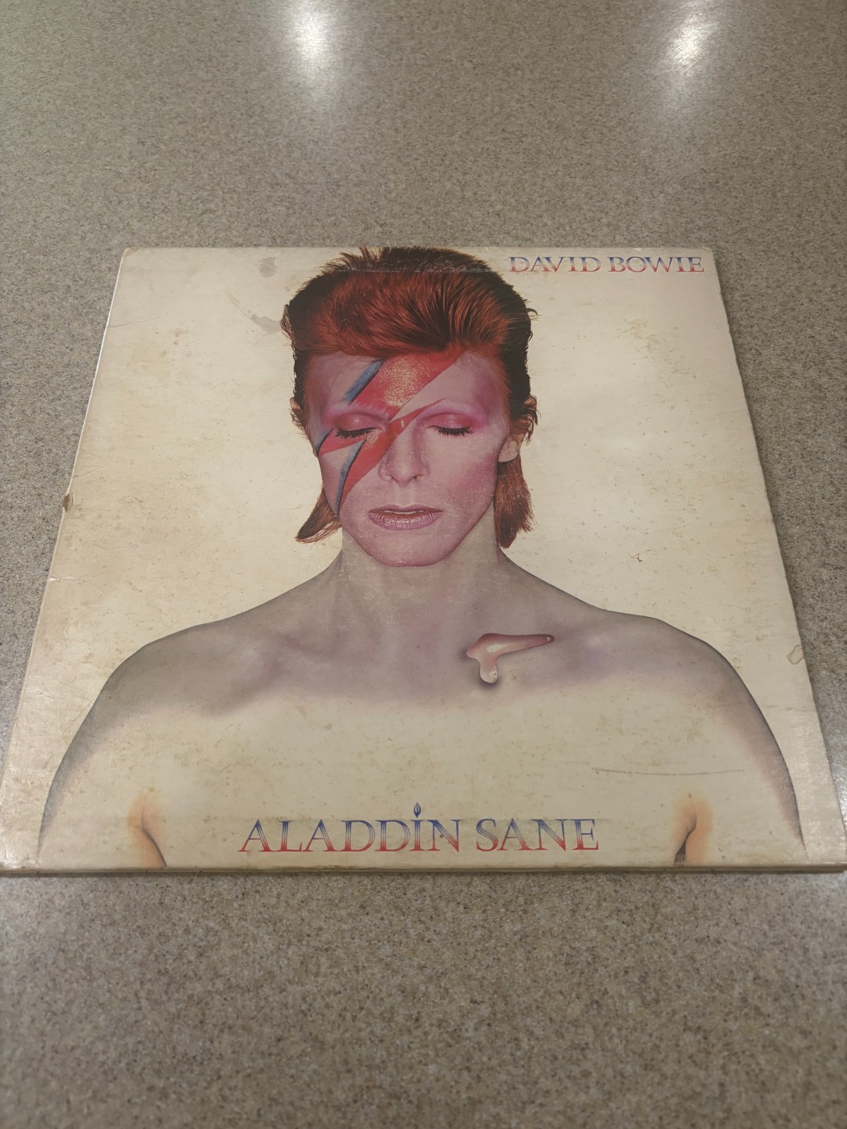 Record David Bowie Aladdin Sane LP RCA Victor LSP-4852 Gatefold Glam Rock