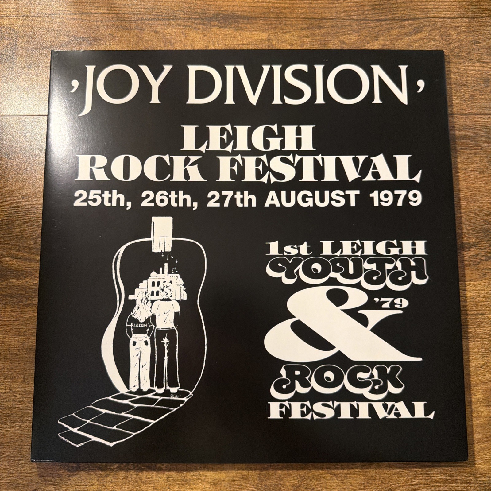 JOY DIVISION LIVE LEIGH ROCK FESTIVAL VINYL RARE NUMBERED 470 OF 1000