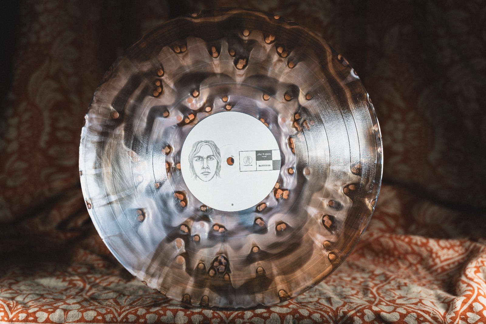 NUMBERED Cameron Winter Heavy Metal SPLATTER vinyl /1000 blood records singles