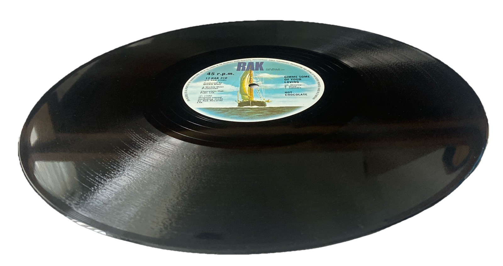 Hot Chocolate – No Doubt About It 12″ Single Record 12RAK310 RAK 1980 Ex / Vg+