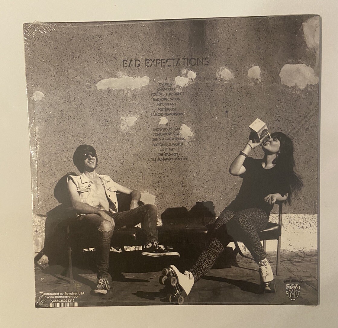 Punks On Mars—Bad Expectations LP—NEW FACTORY SEALED—Mint Condition