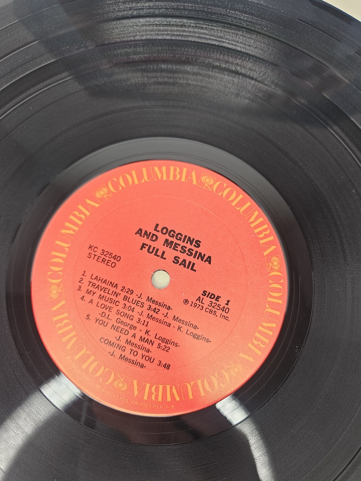 Loggins And Messina- Full Sail EX/VG+ 1973 Vinyl Record Gatefold Lp
