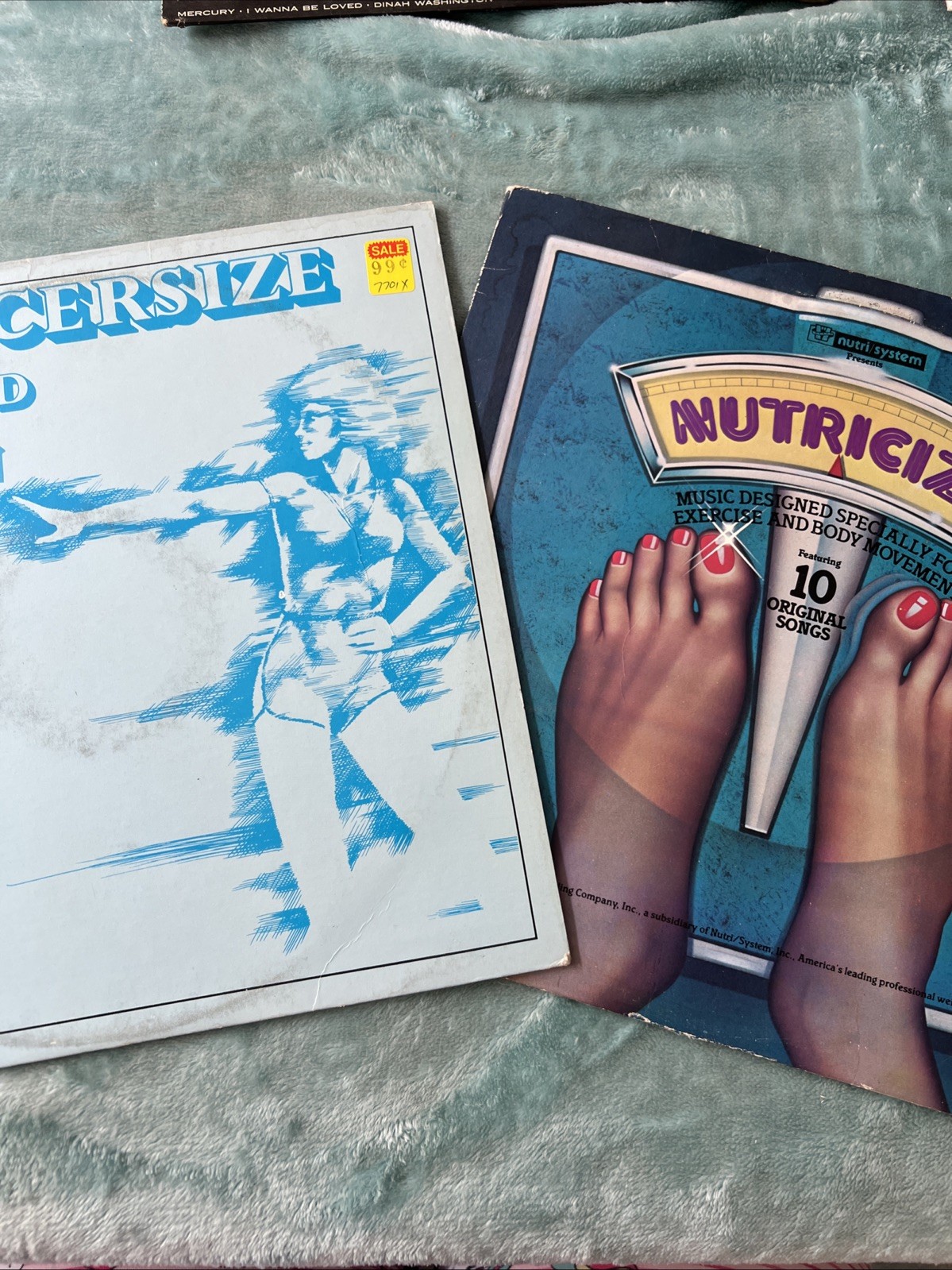 80’s Fitness Albums, Nutricize & Dancersize LP
