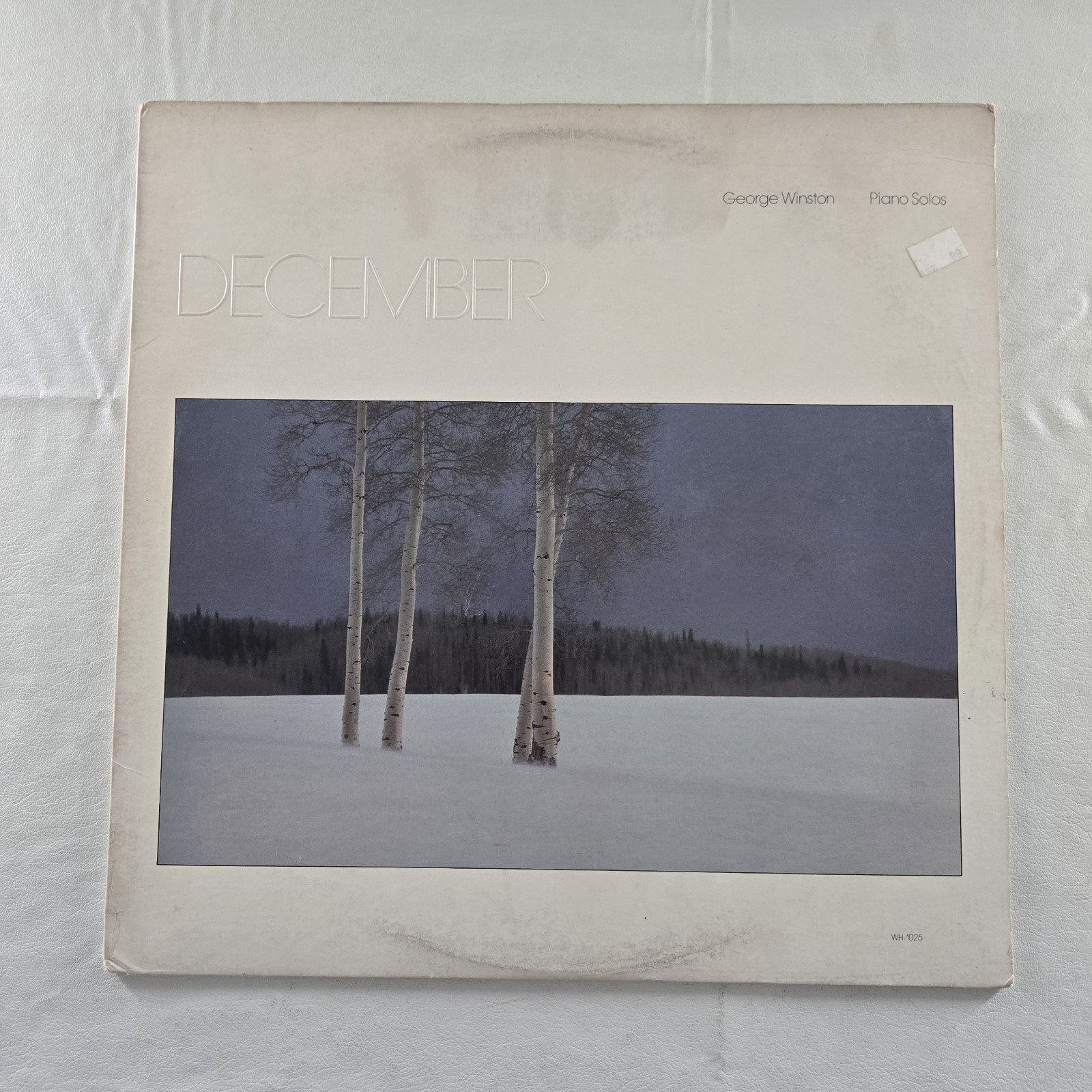 George Winston Piano Solos December LP Windham Hill Records WH-1025 VG+ Tested