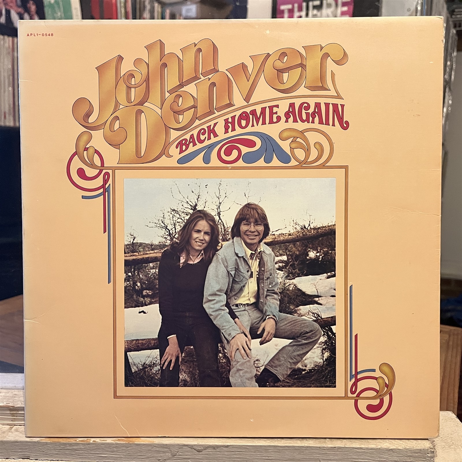 [FOLK/POP]~EXC LP~JOHN DENVER~Back Home Again~[1974~RCA~Issue]~UK IMPORT~