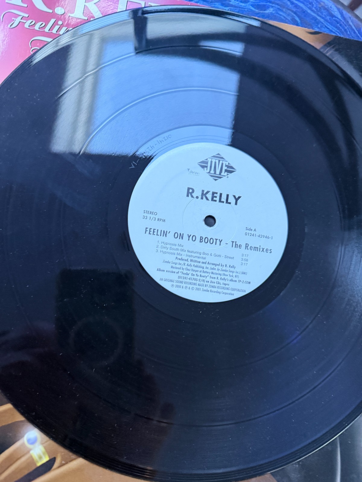 LP R Kelly Feelin’ On Yo Booty Jive VG+