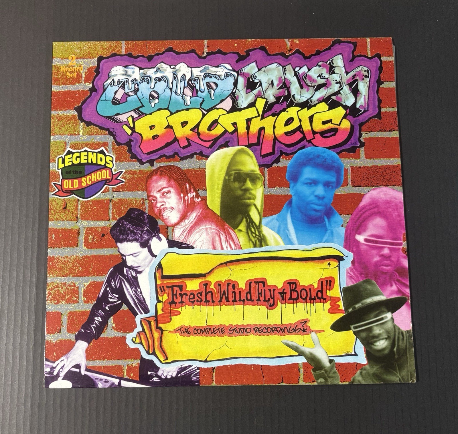 Cold Crush Brothers Fresh, Wild, Fly & Bold 1995 US Original 2LP Grandmaster Caz