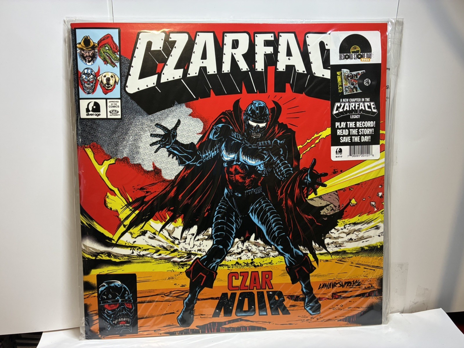 Czarface – Czar Noir Red & White Colored Vinyl LP