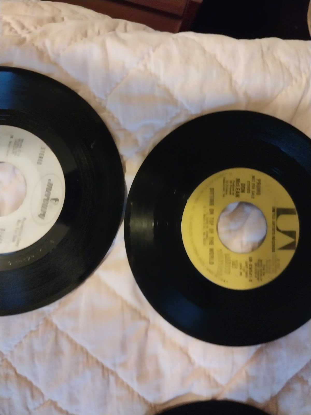 45 vinyl records/ in case/ mostly promotional labels/ most not well known