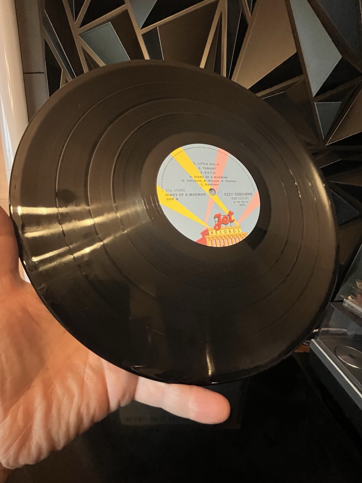 Ozzy Osbourne – Diary Of A Madman 1981 Japan Jet Records 25AP 2237 W/ Insert